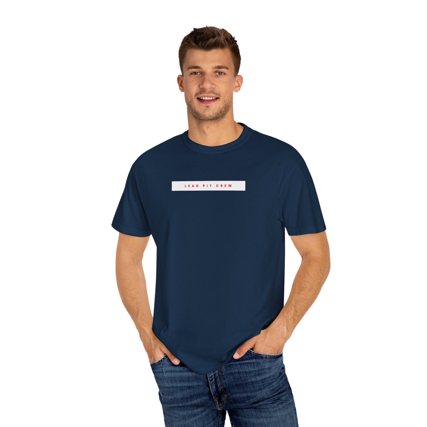 The Pit Crew Collection - Men's Cotton Garment-Dyed T