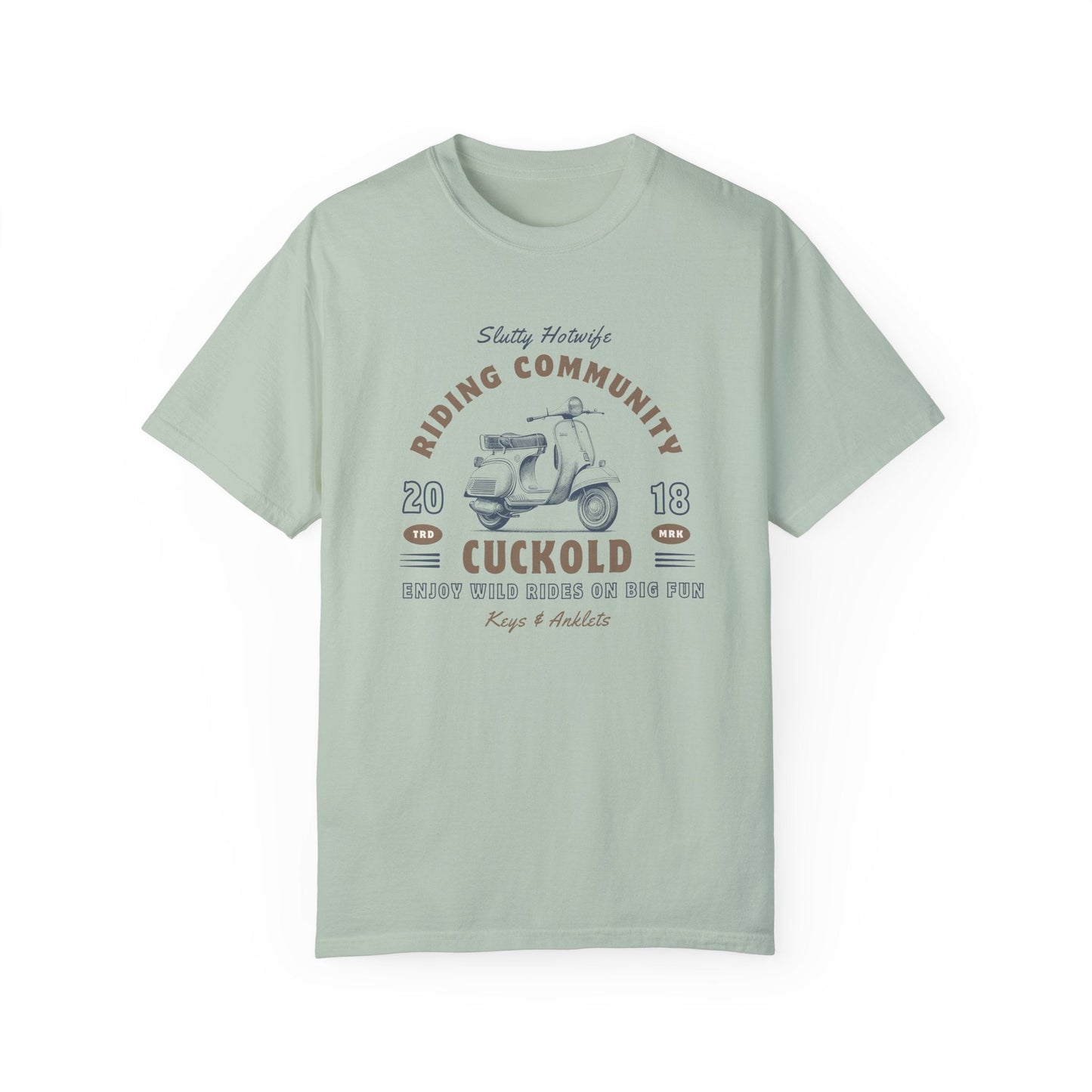 Cuck Scooters -- Men's Garment-Dyed Tee