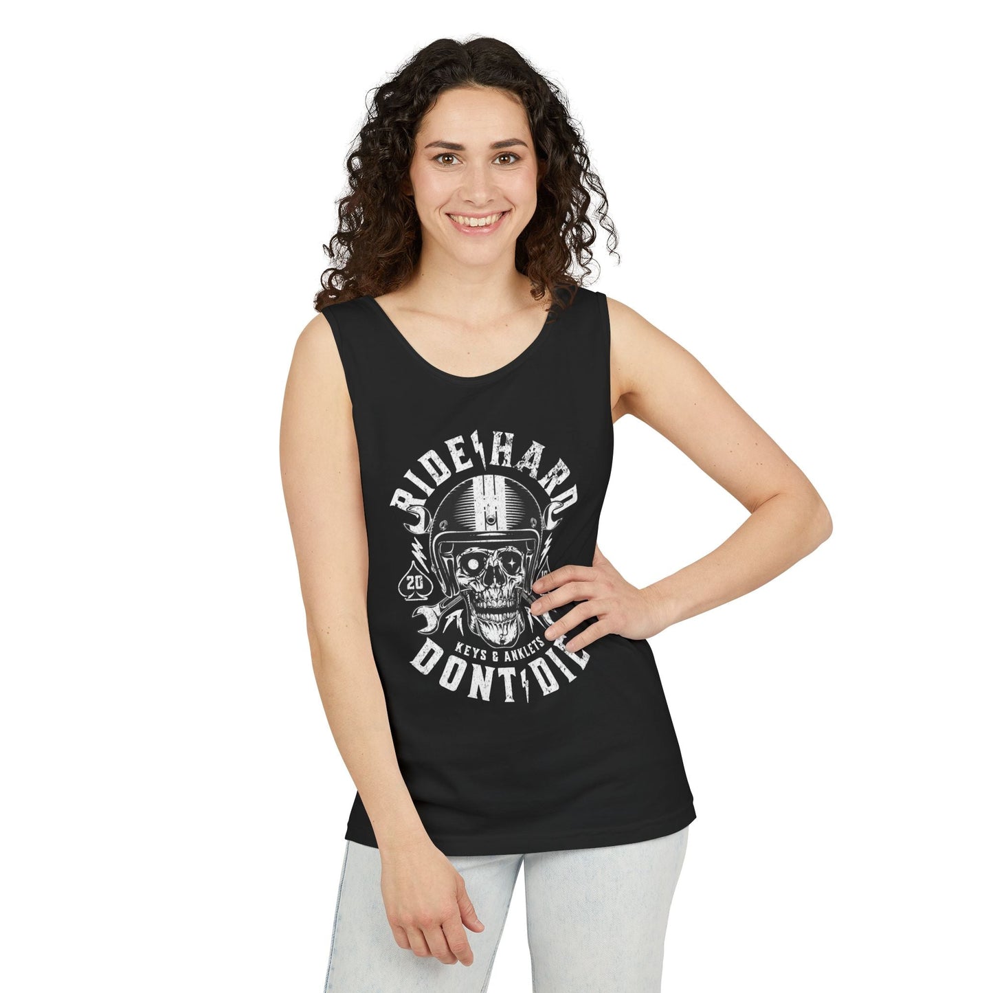 Ride Hard - Vintage Unisex Tank Top