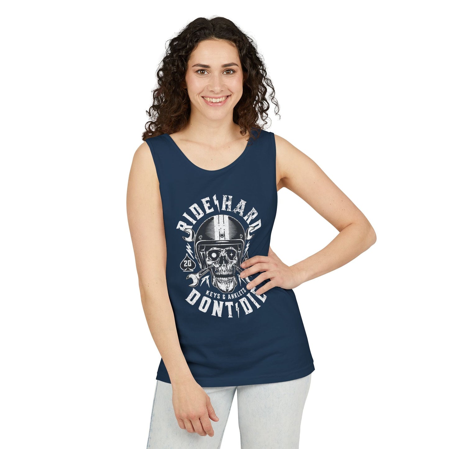 Ride Hard - Vintage Unisex Tank Top