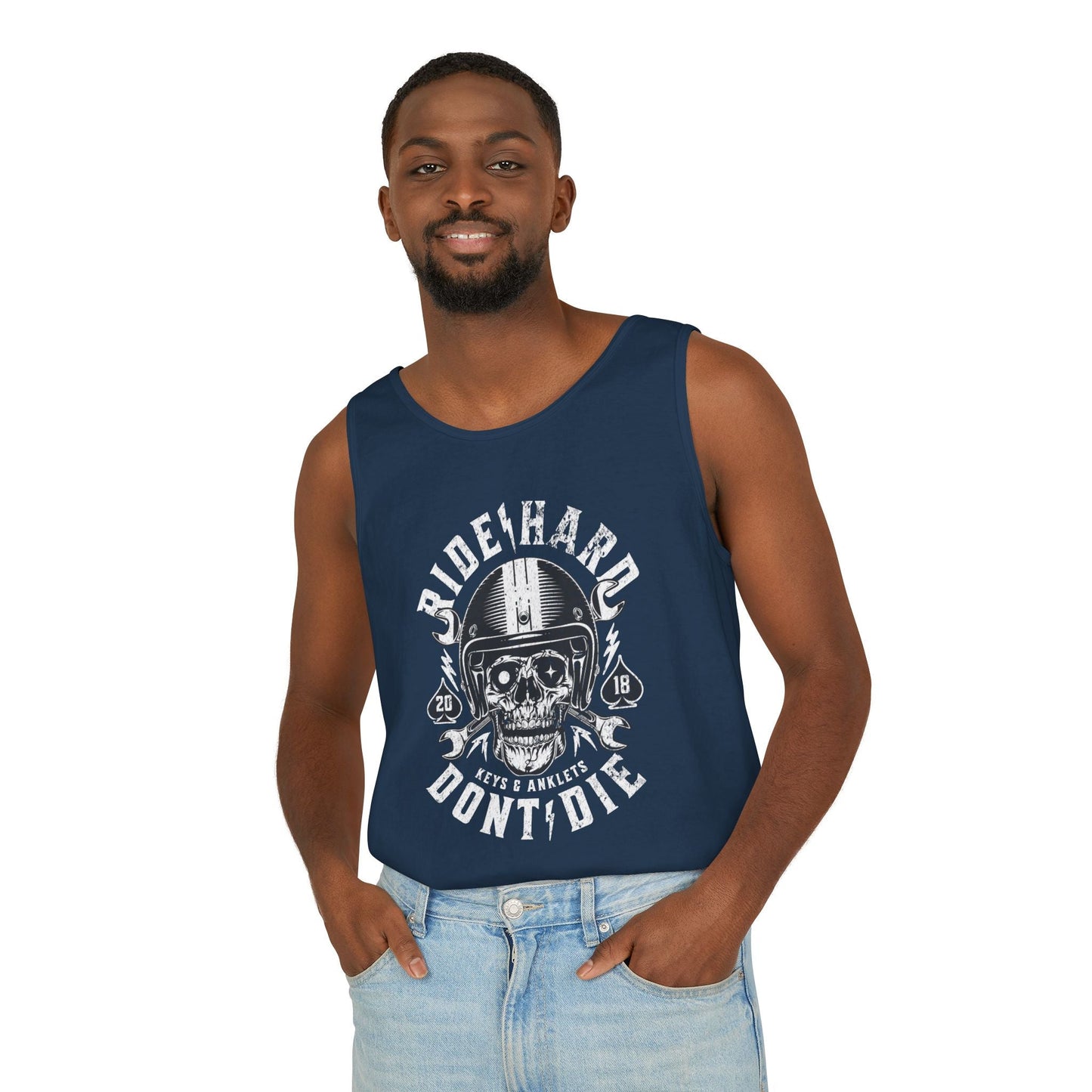Ride Hard - Vintage Unisex Tank Top