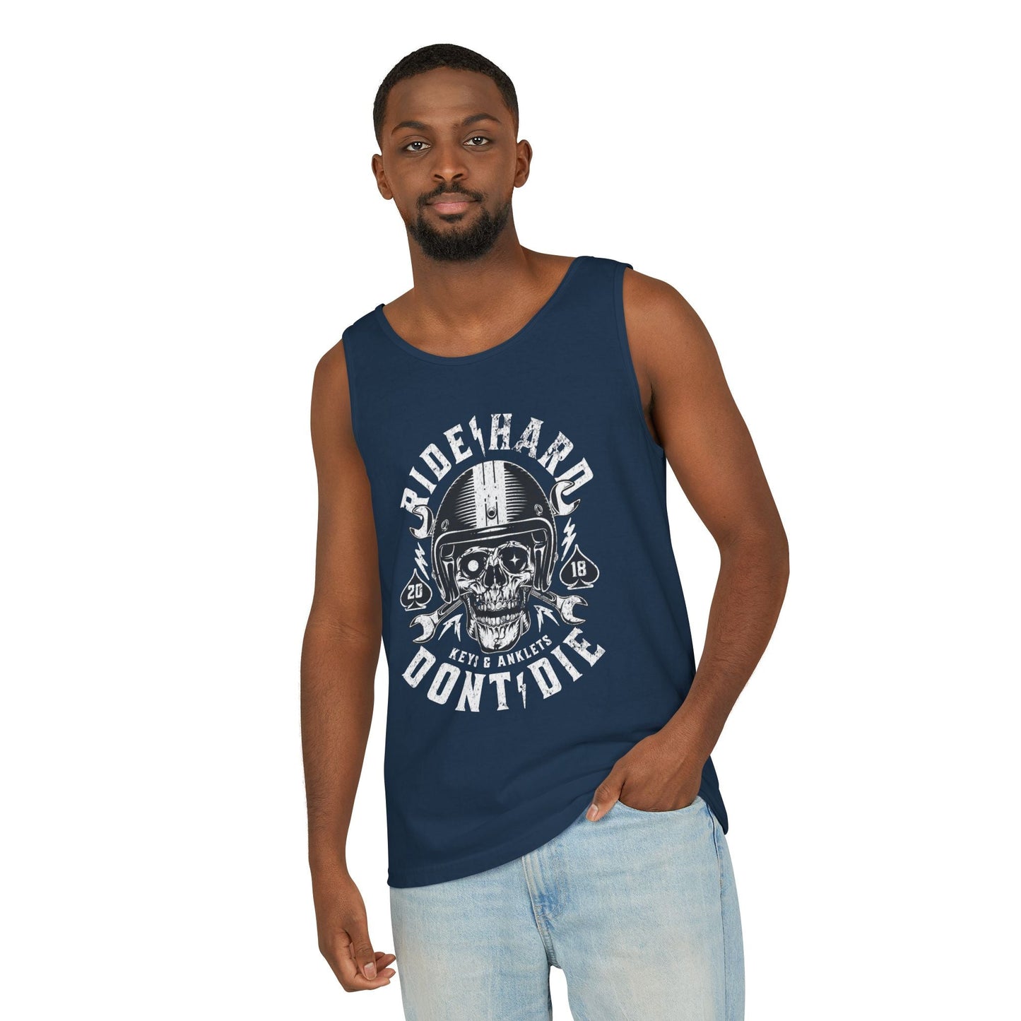 Ride Hard - Vintage Unisex Tank Top
