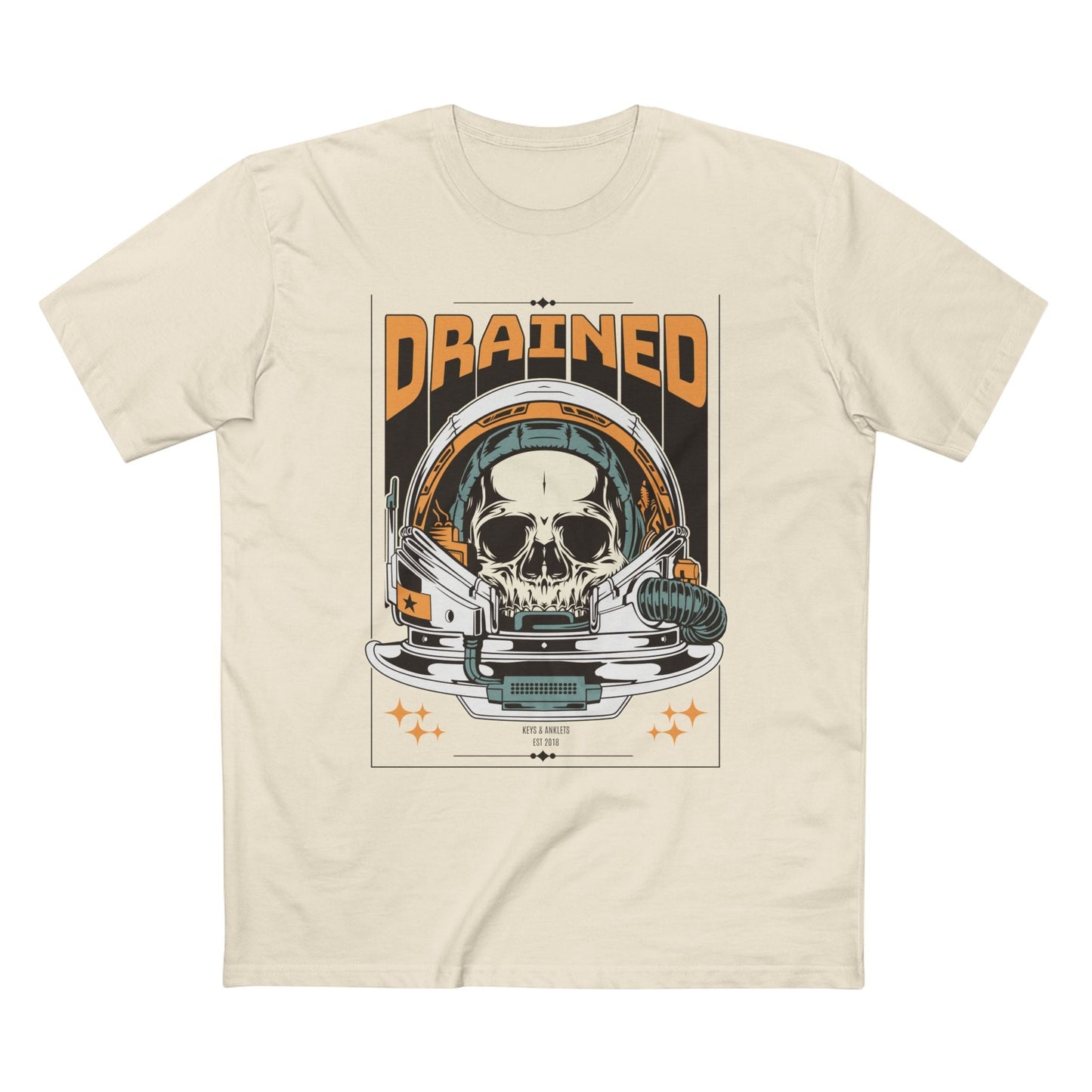 Drained - Unisex Cotton Graphic Tee