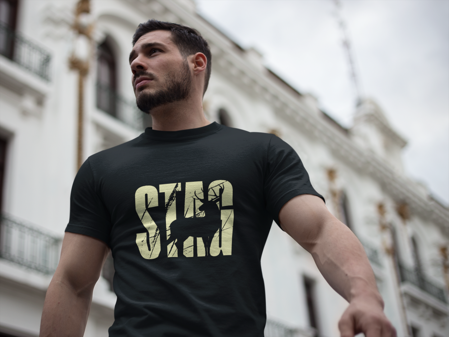 The Stag - Men's Garment-Dyed Tee