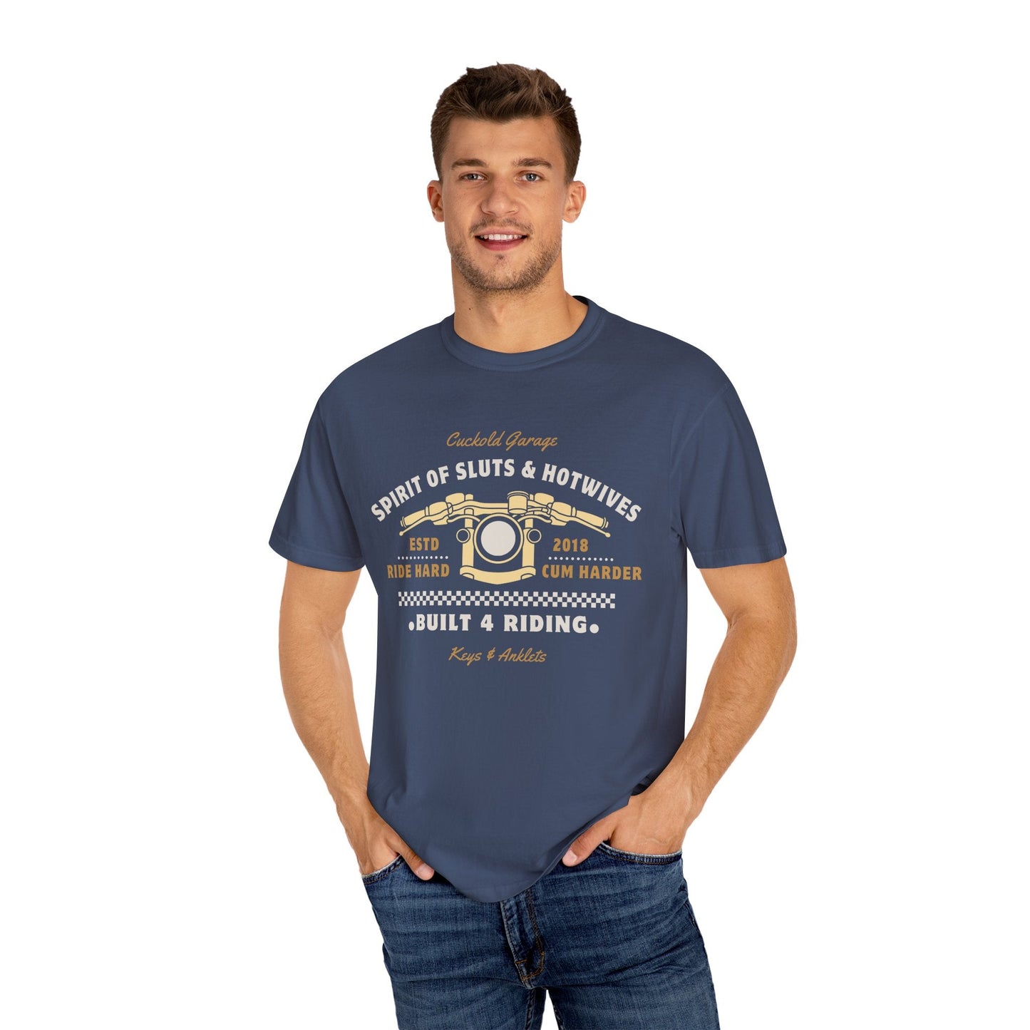 The Cuck Garage - Men's Garment-Dyed Tee