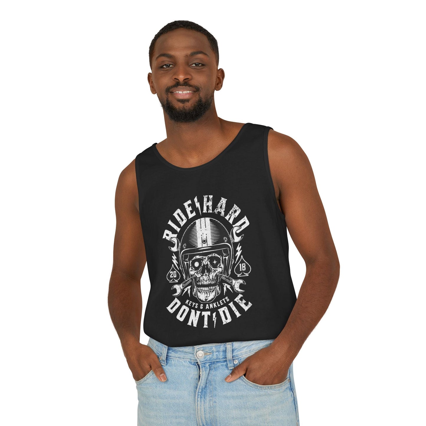 Ride Hard - Vintage Unisex Tank Top