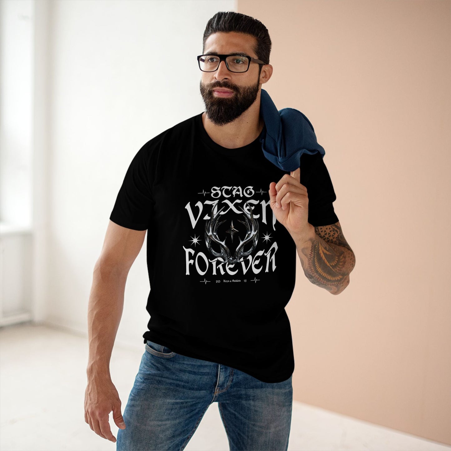 Stag & Vixen Forever - Men's Staple Tee