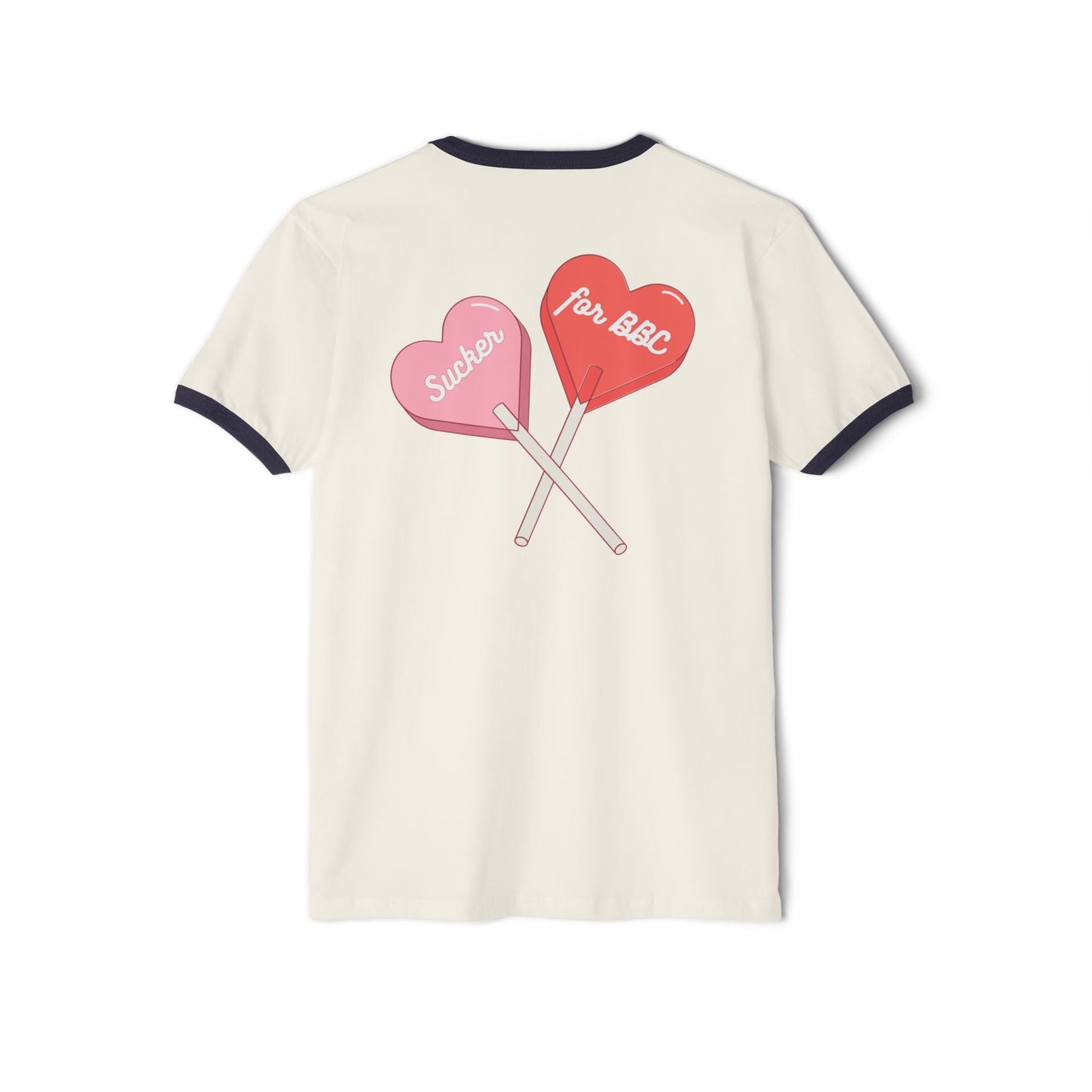 Sucker for BBC - Women's Cotton Ringer Tee