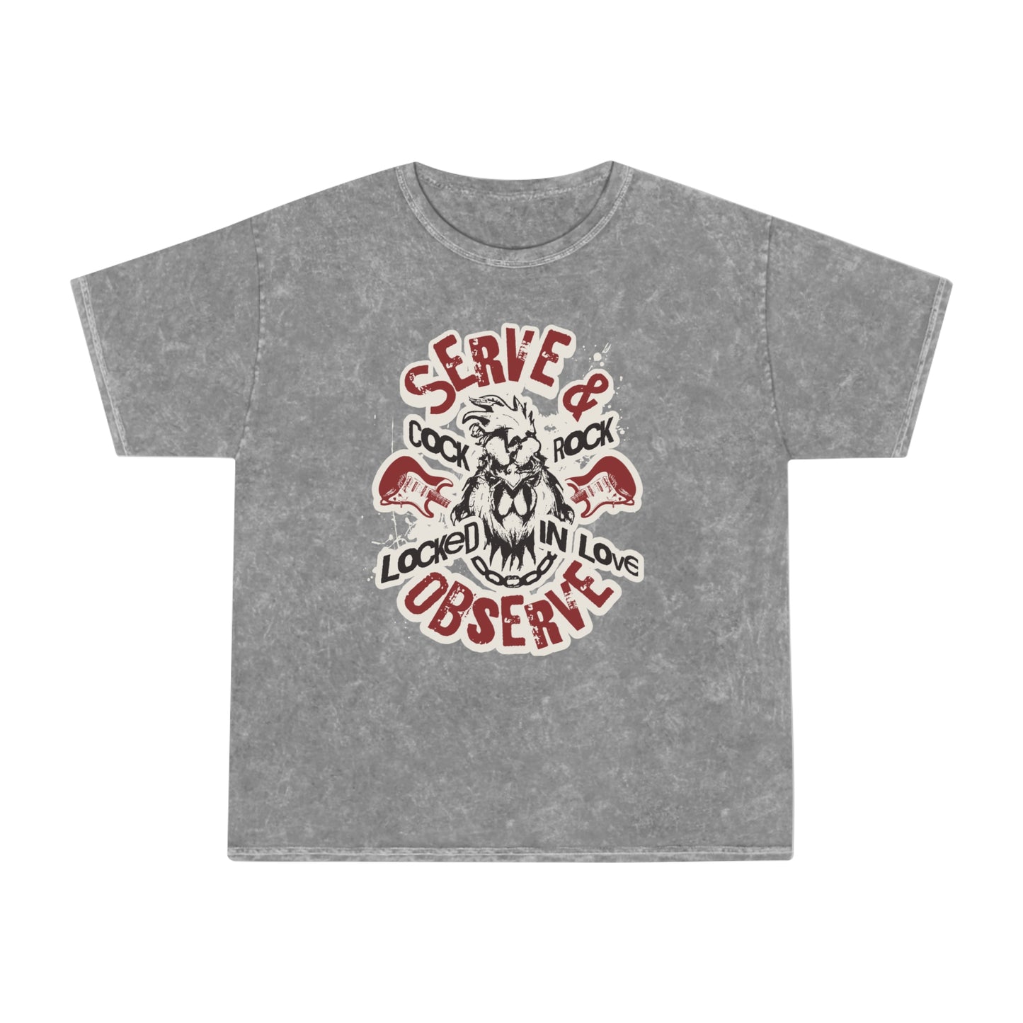 Serve & Observe - Women's Mineral Wash Tee