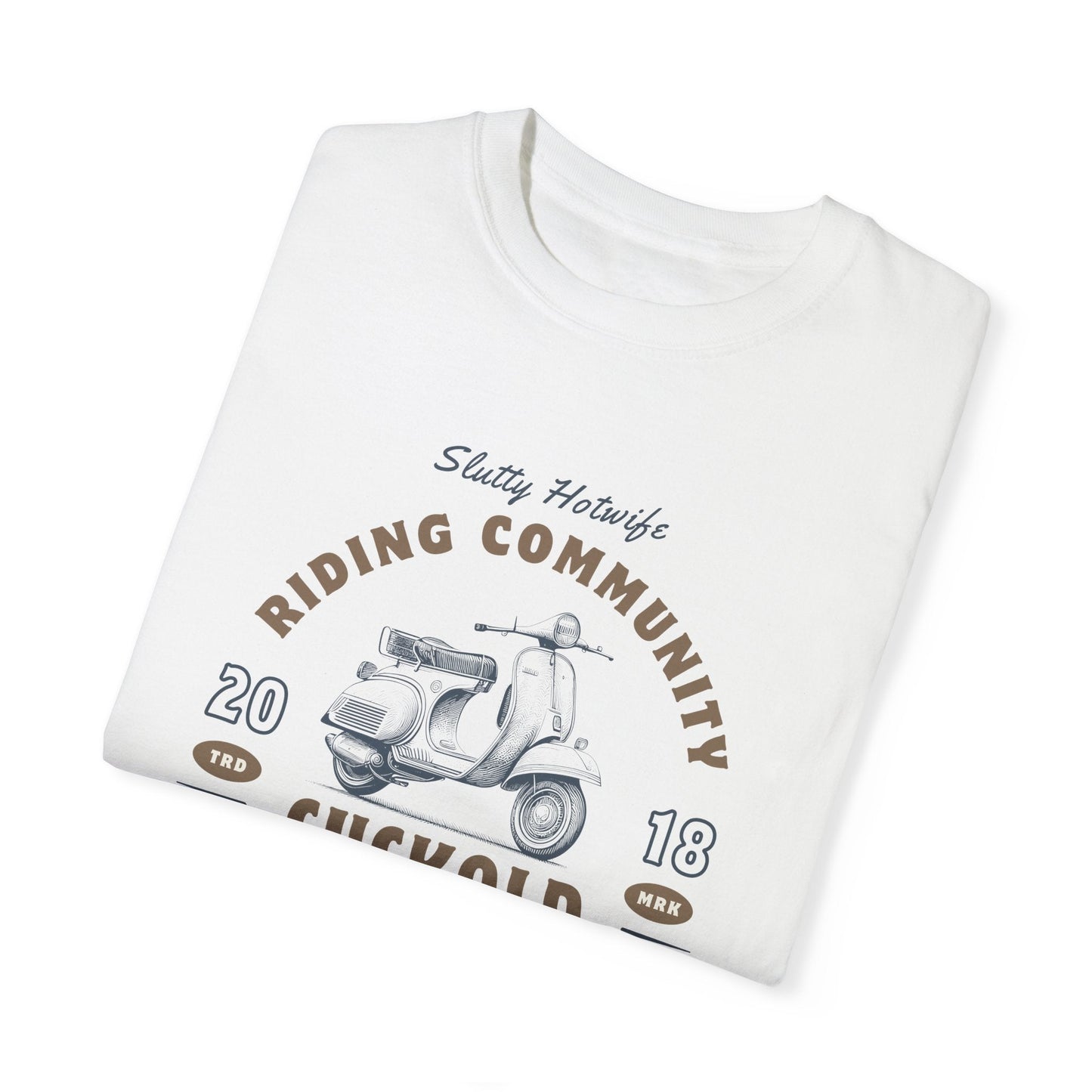 Cuck Scooters -- Men's Garment-Dyed Tee
