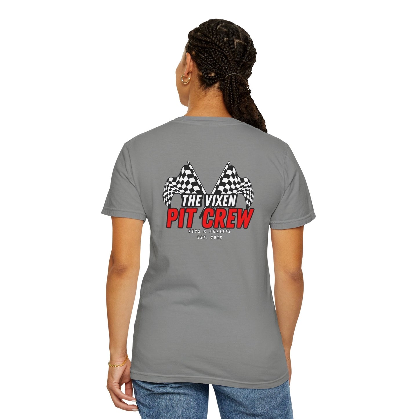The Pit Crew Collection - Men's Cotton Garment-Dyed T