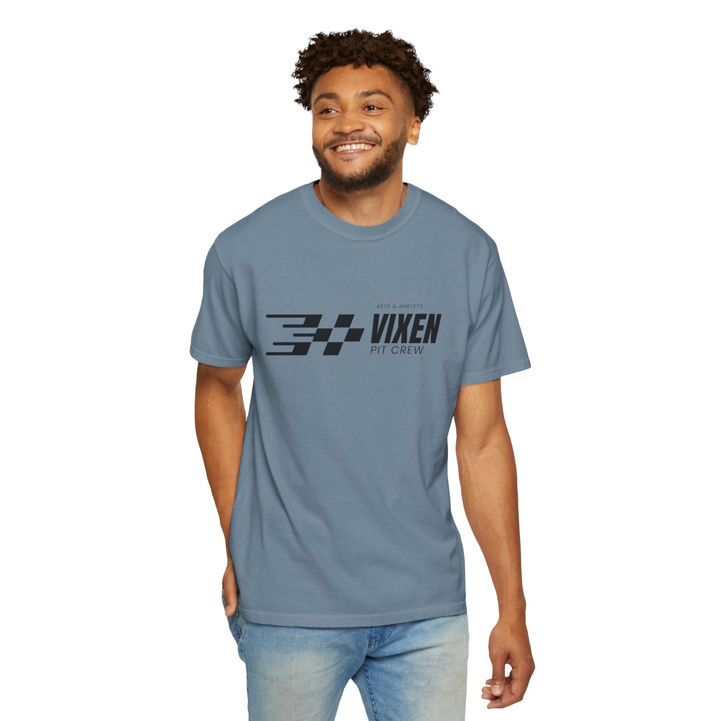 The Pit Crew Collection - Men's Cotton Garment-Dyed T