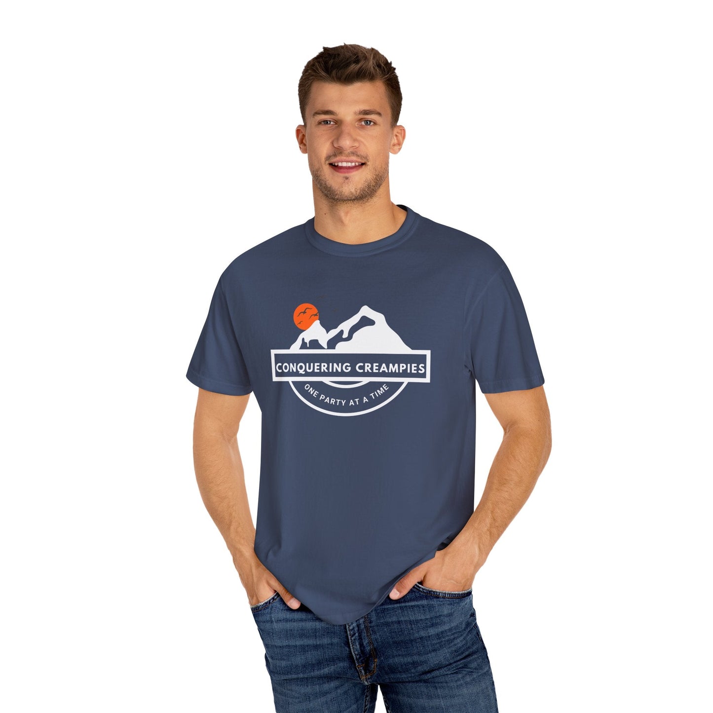 Conquering Creampies - Men's Garment-Dyed Tee