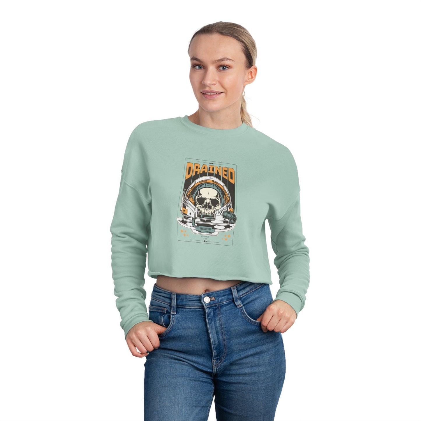 Drained - Women’s Cropped Sweatshirt