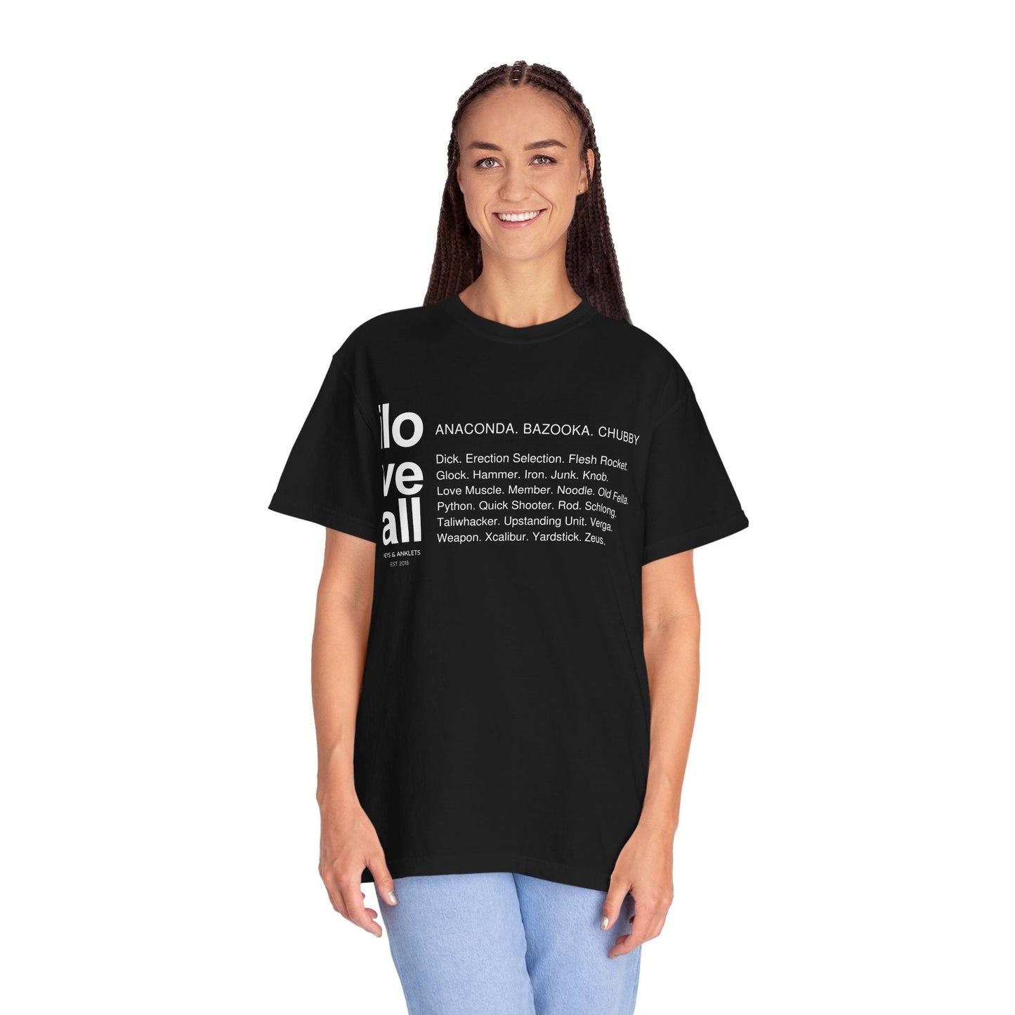 I Love All Dick - Unisex Cotton Tee