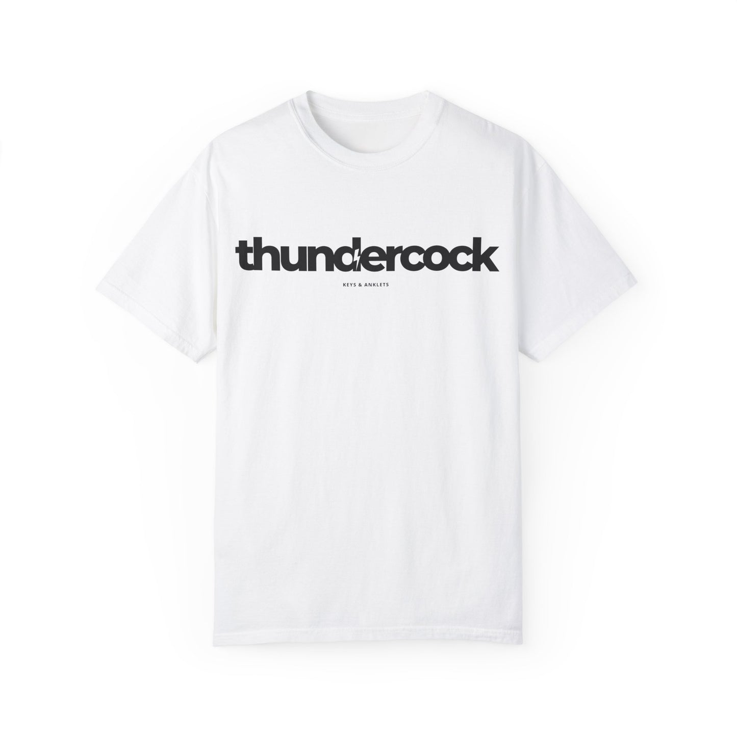 The Thundercock -Men's Cotton Garment-Dyed Tee