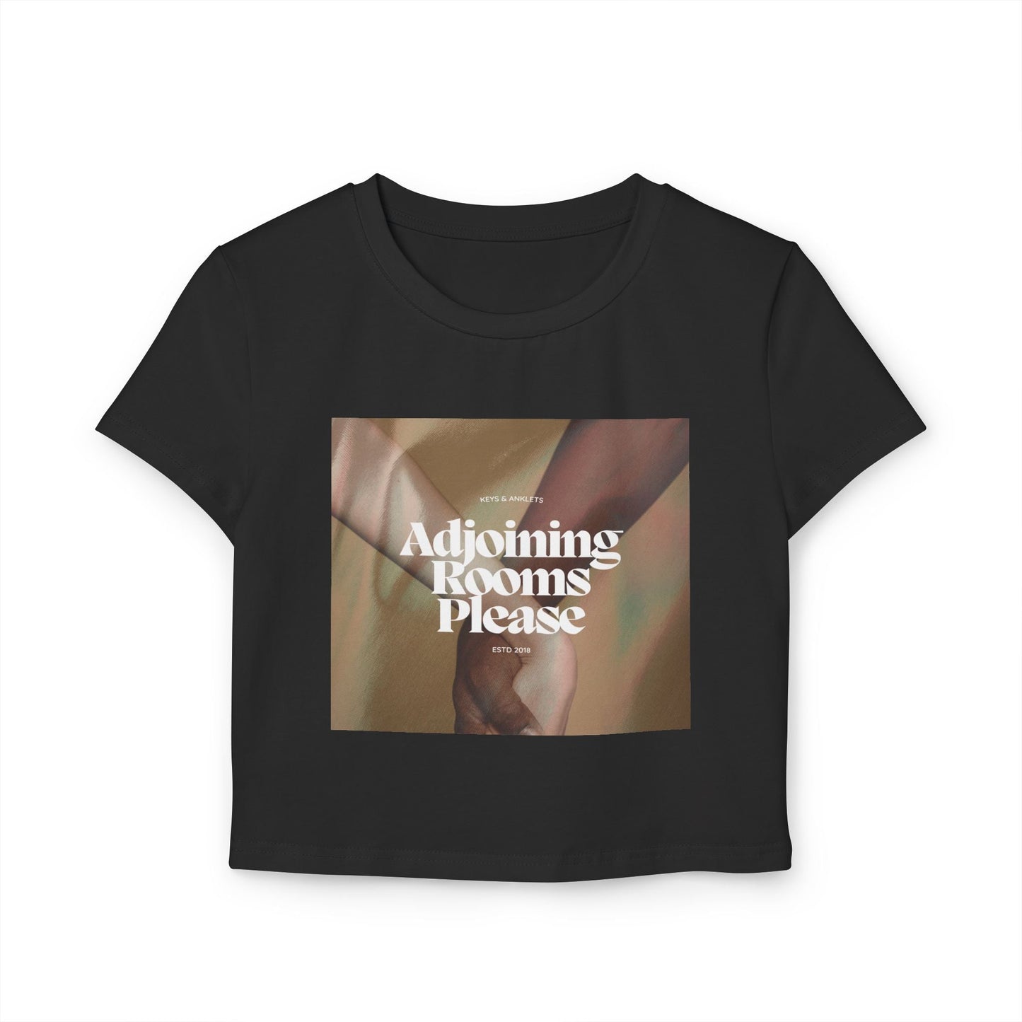 Adjoining Rooms Please - Women's Organic Baby Tee