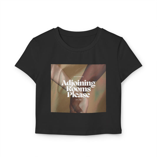 Adjoining Rooms Please - Women's Organic Baby Tee