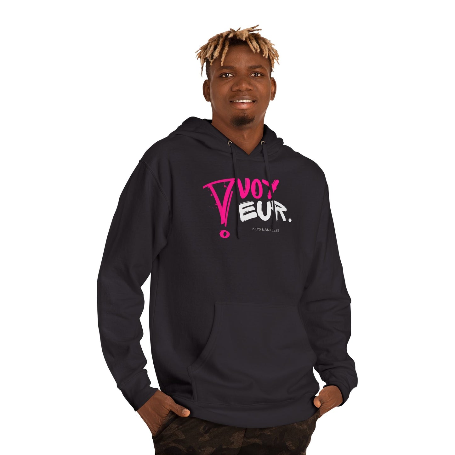 The Voyeur - Unisex Cotton Hoodie