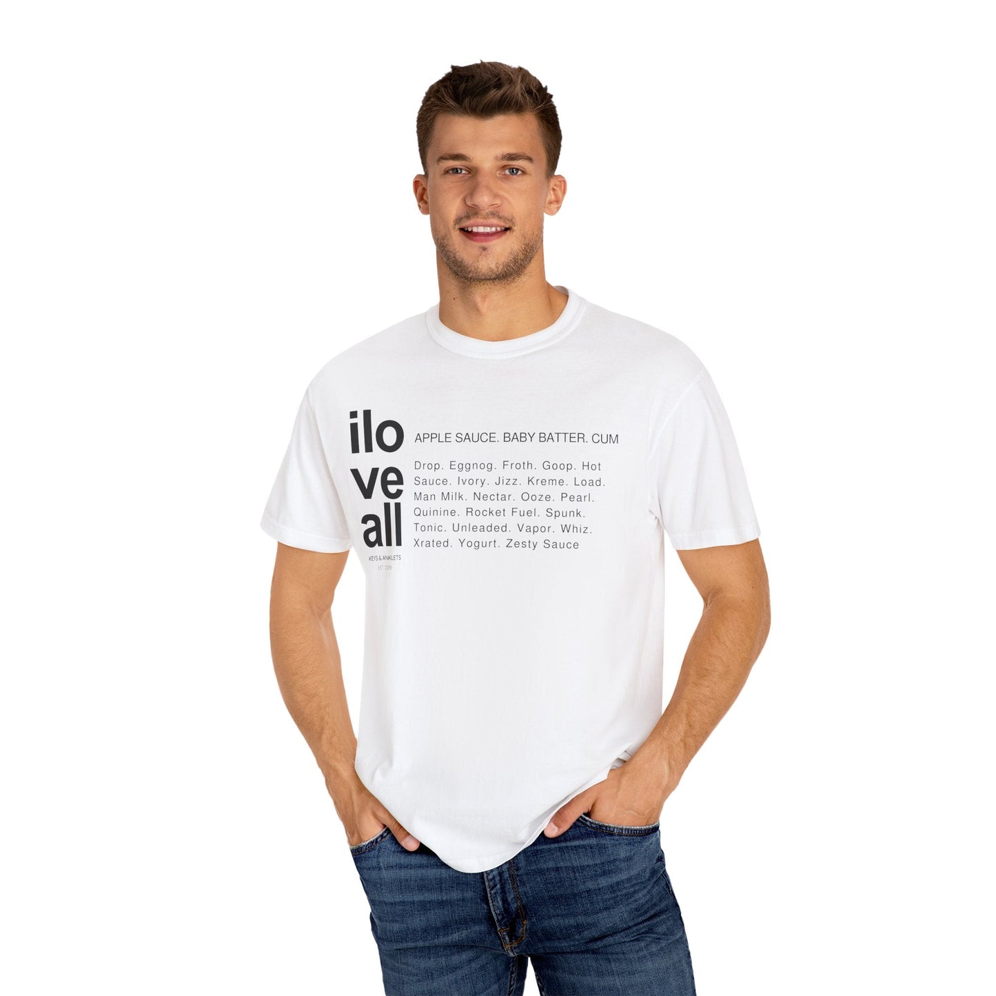 I Love All Cum - Unisex Cotton Tee