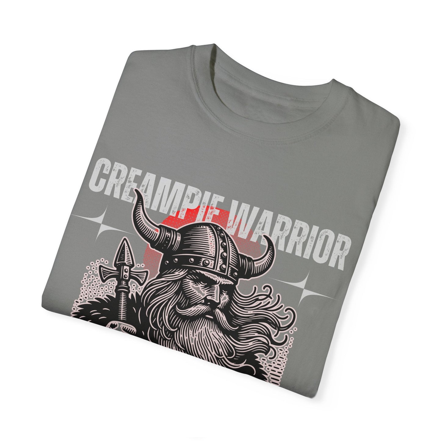 Creampie Viking Warrior - Men's Garment-Dyed Tee