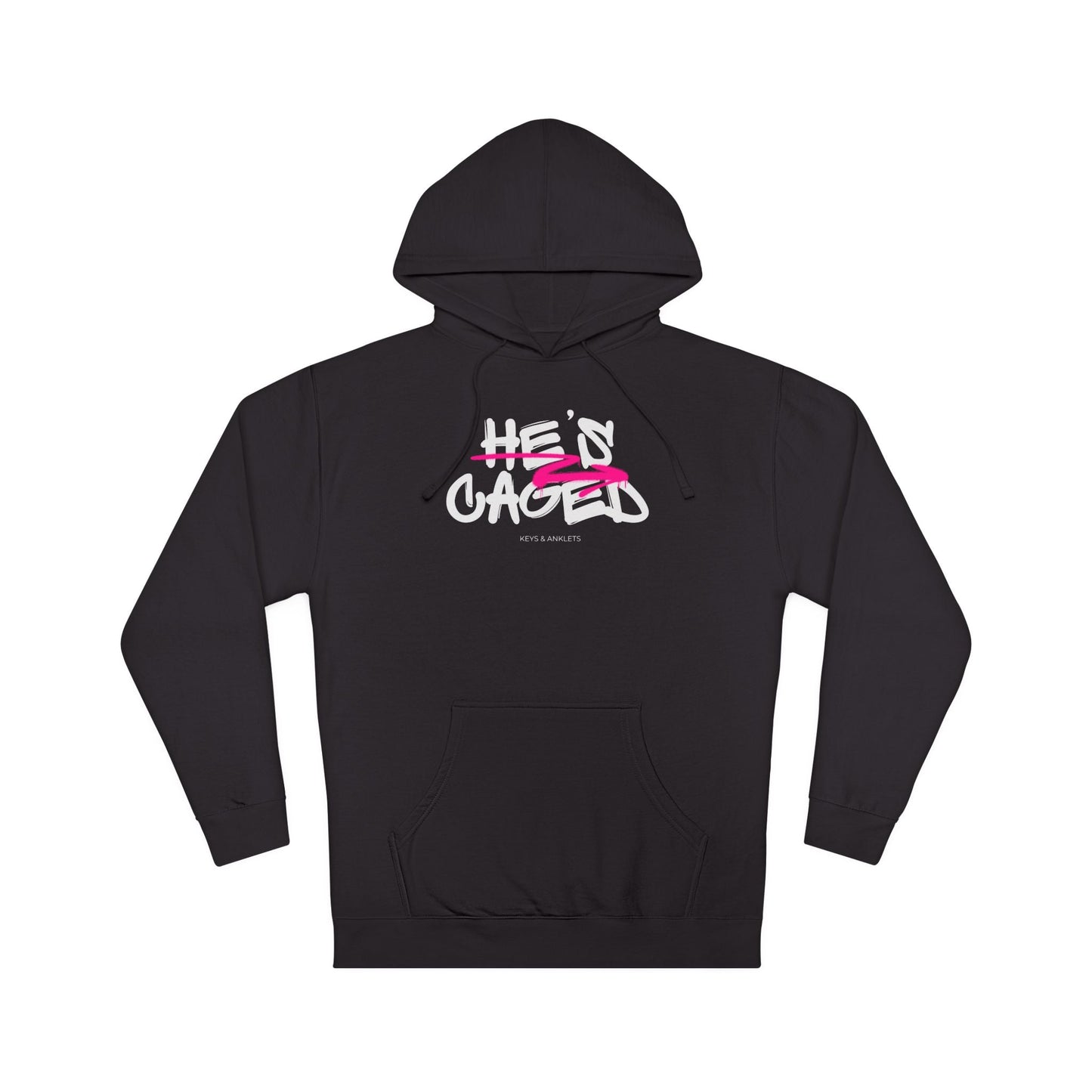 He's Caged - Women's Cotton Hoodie