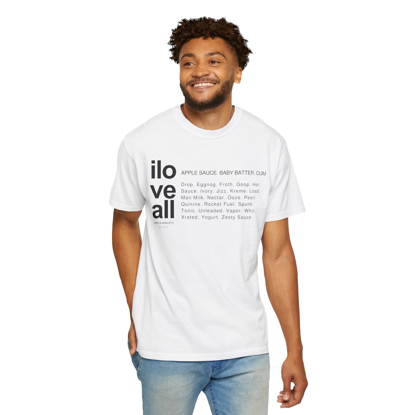 I Love All Cum - Unisex Cotton Tee