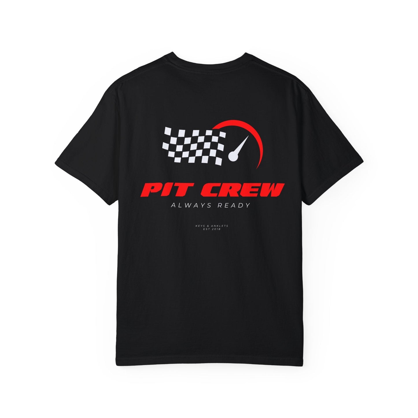 The Pit Crew Collection - Men's Cotton Garment-Dyed T