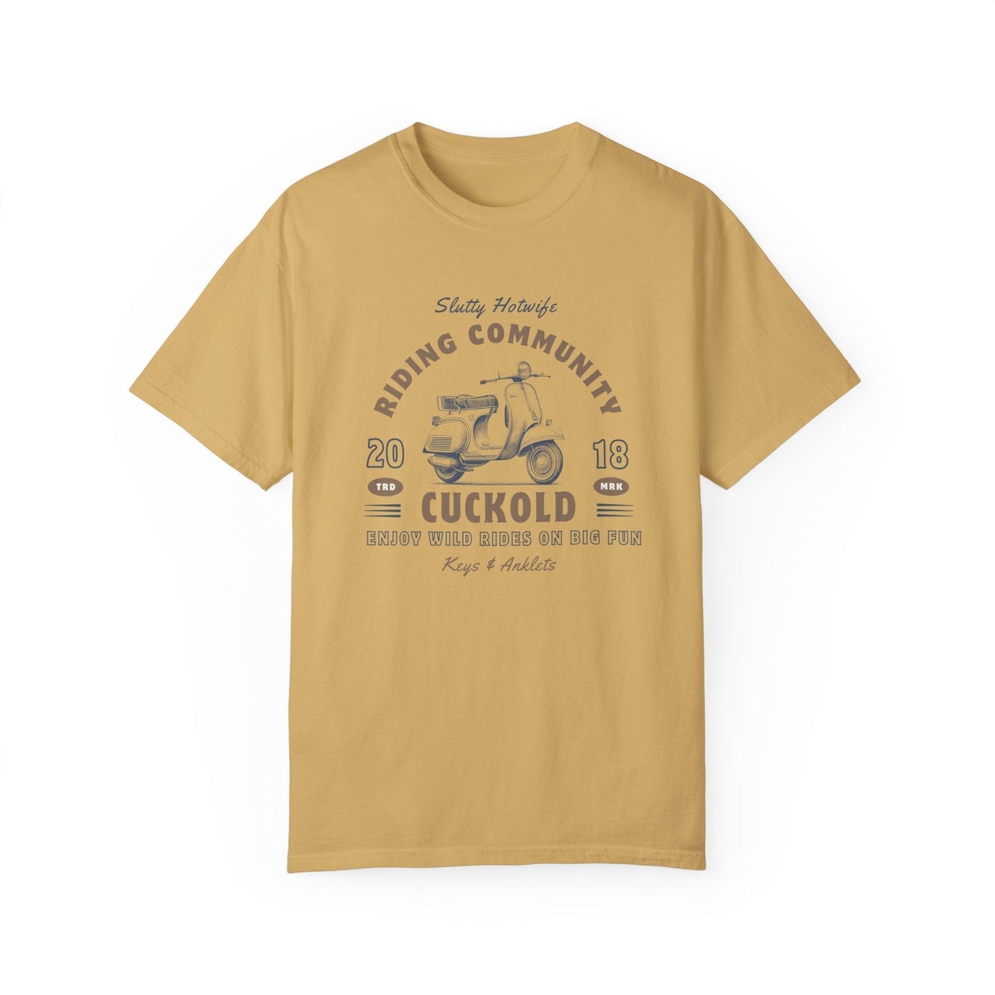 Cuck Scooters -- Men's Garment-Dyed Tee