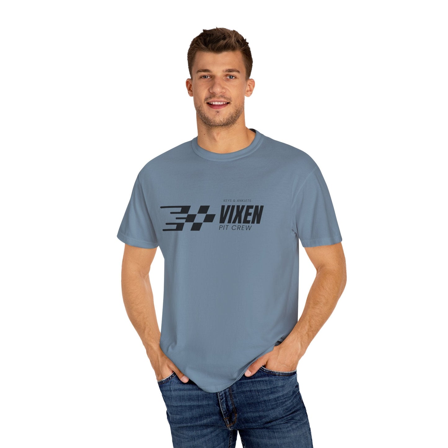 The Pit Crew Collection - Men's Cotton Garment-Dyed T