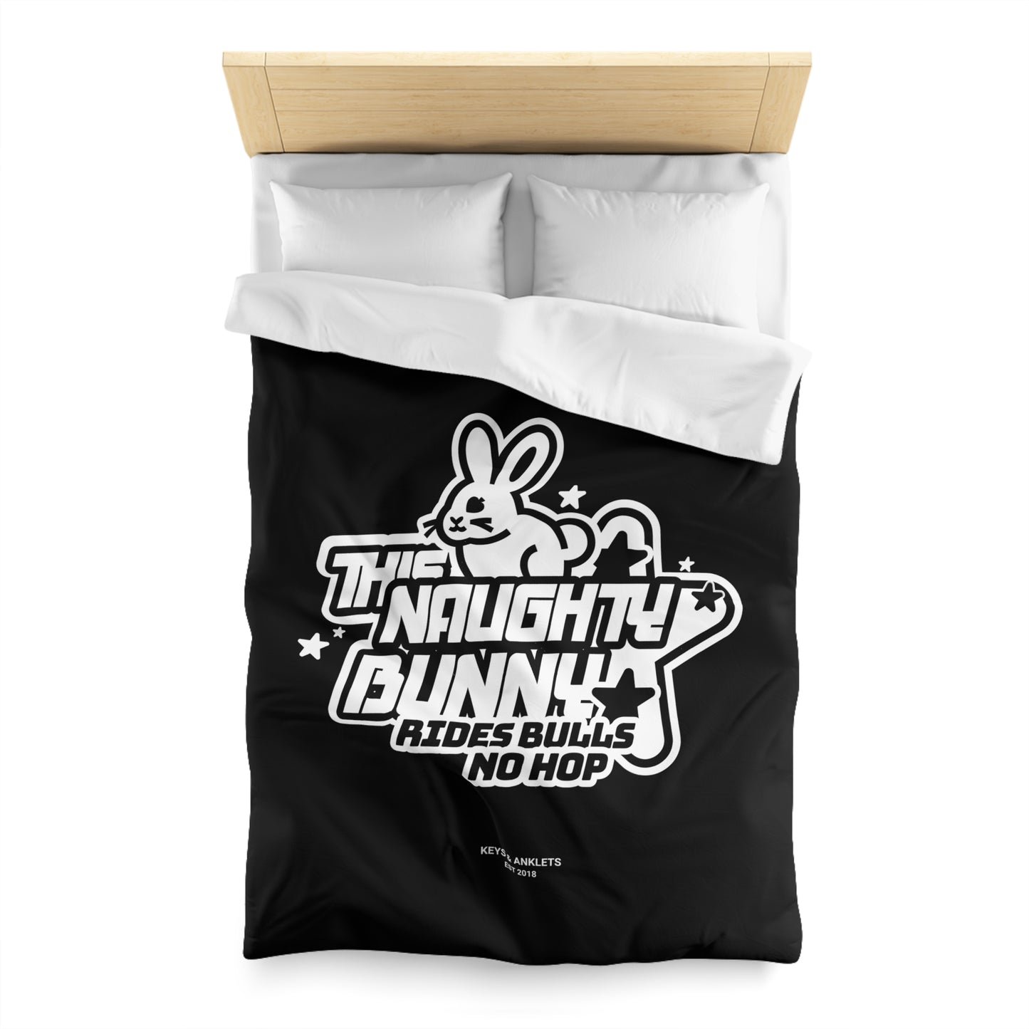 Naughty Bunny - Travel Ready Duvet Cover