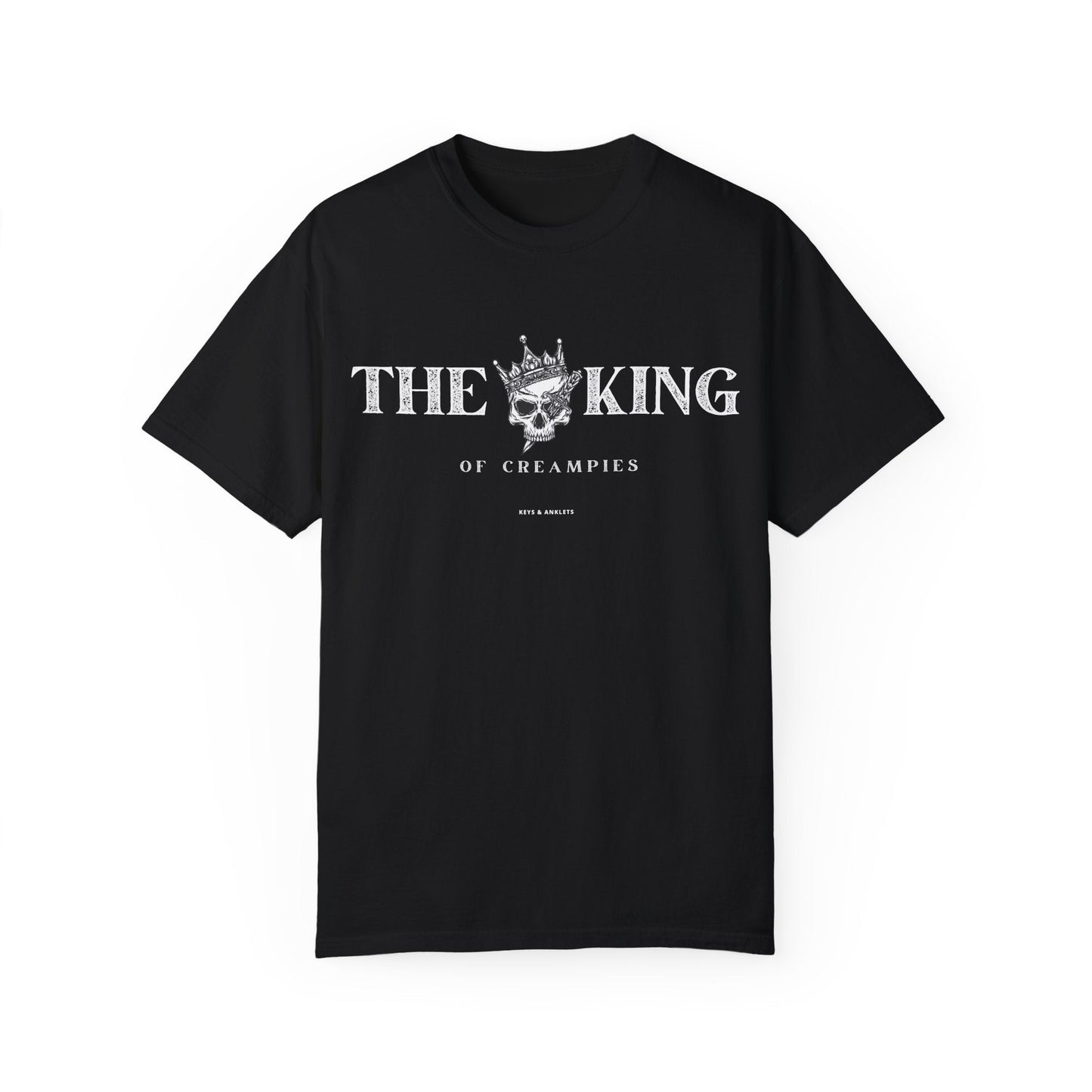 The King of Cream - Men's Garment-Dyed Tee