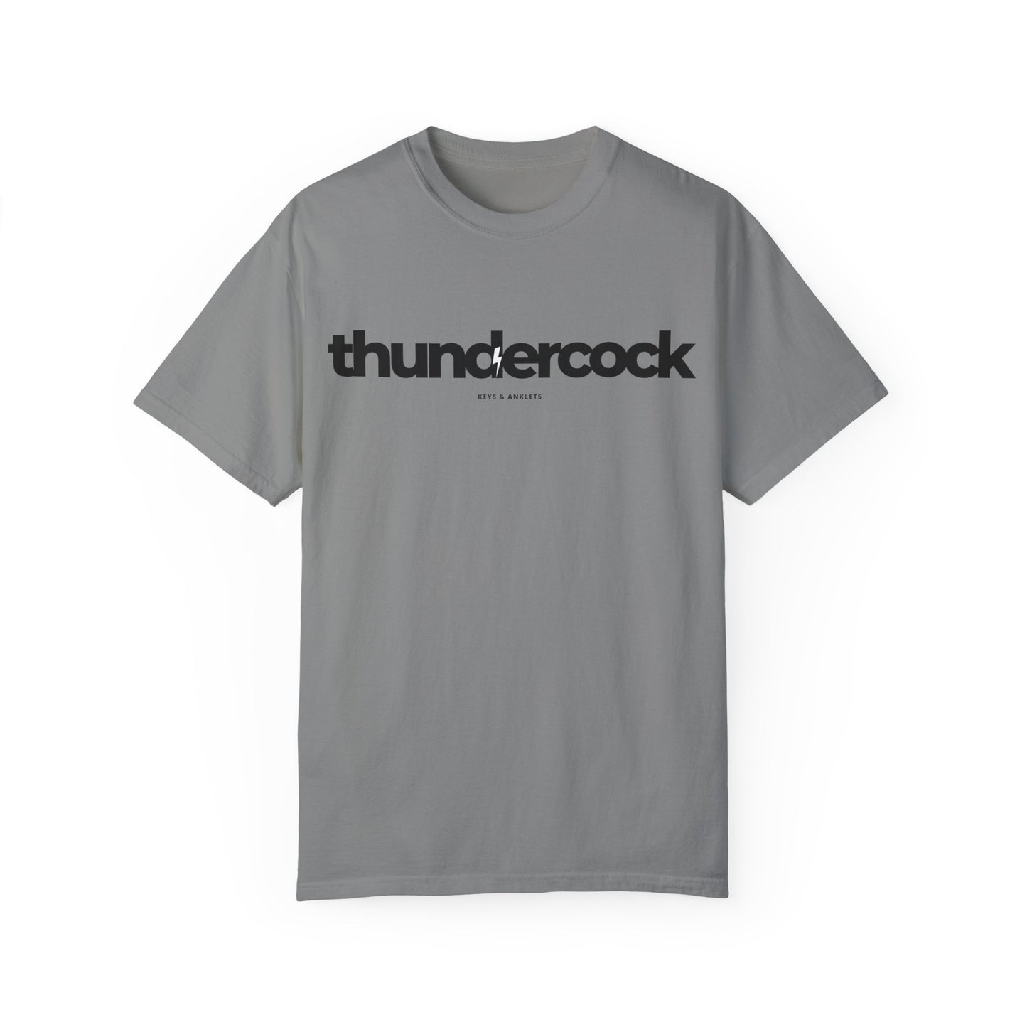 The Thundercock -Men's Cotton Garment-Dyed Tee