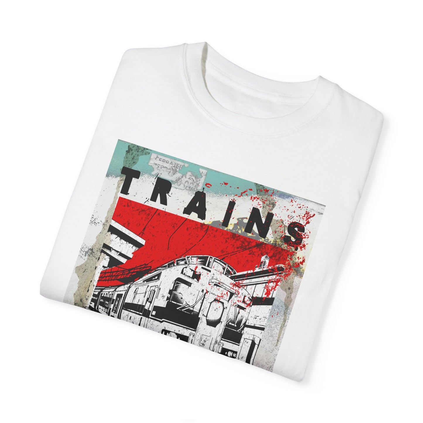 Vintage Train Graphic Unisex T-Shirt - Perfect for Rail Enthusiasts