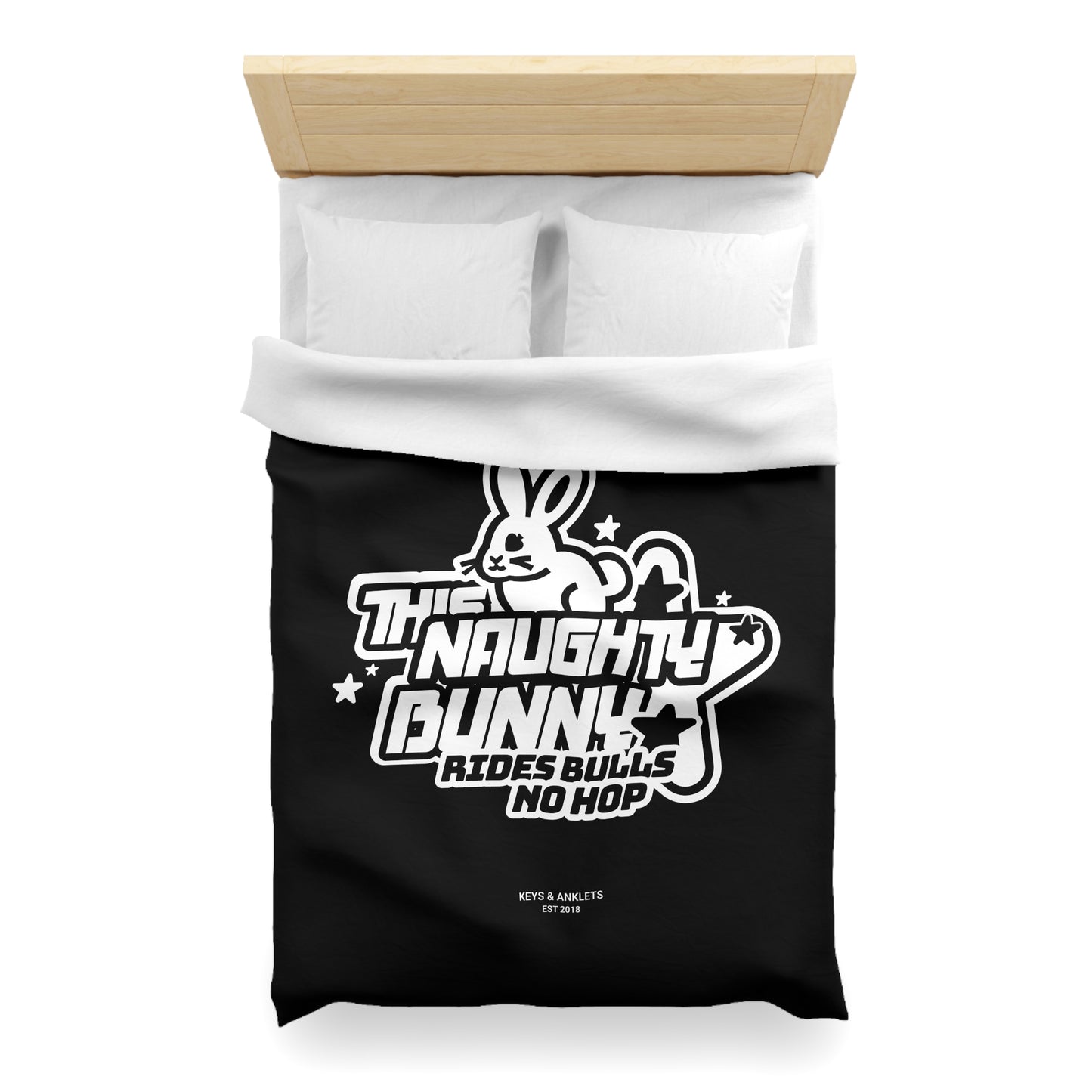 Naughty Bunny - Travel Ready Duvet Cover