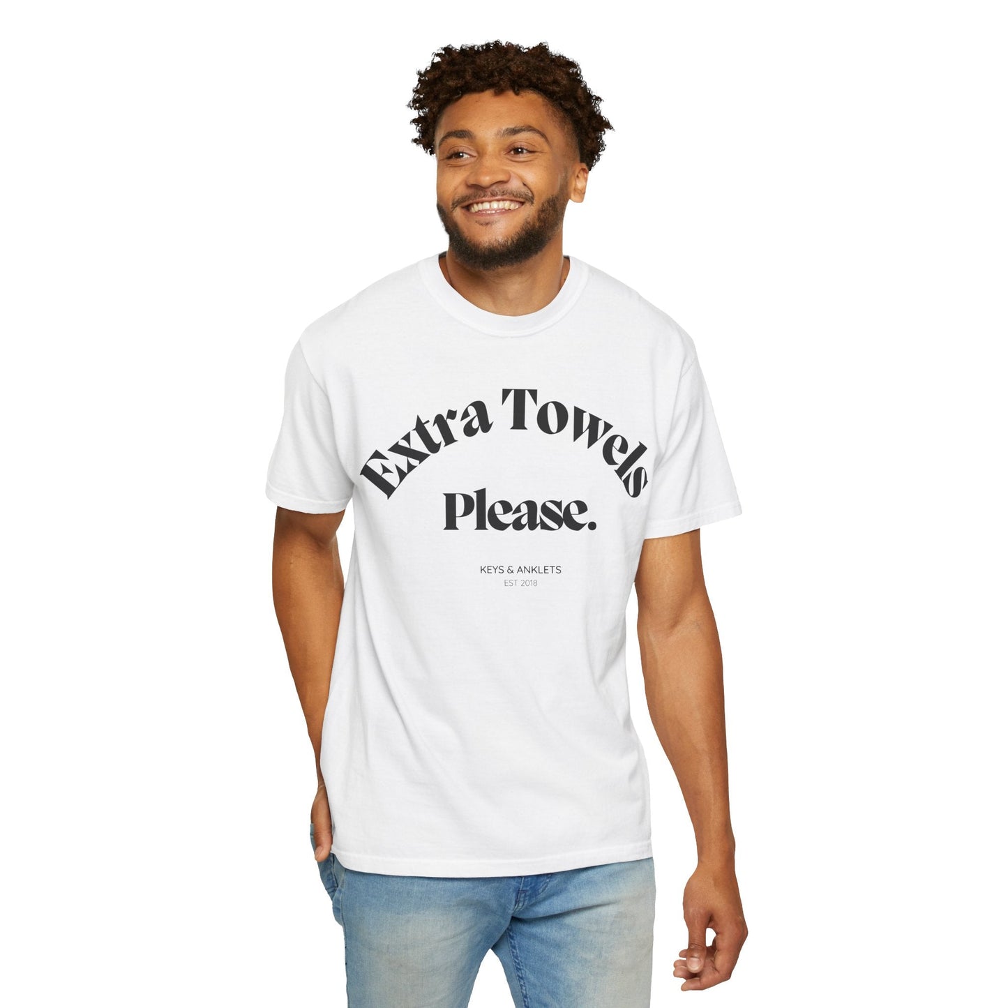 Extra Towels Pls - Unisex Garment-Dyed Tee