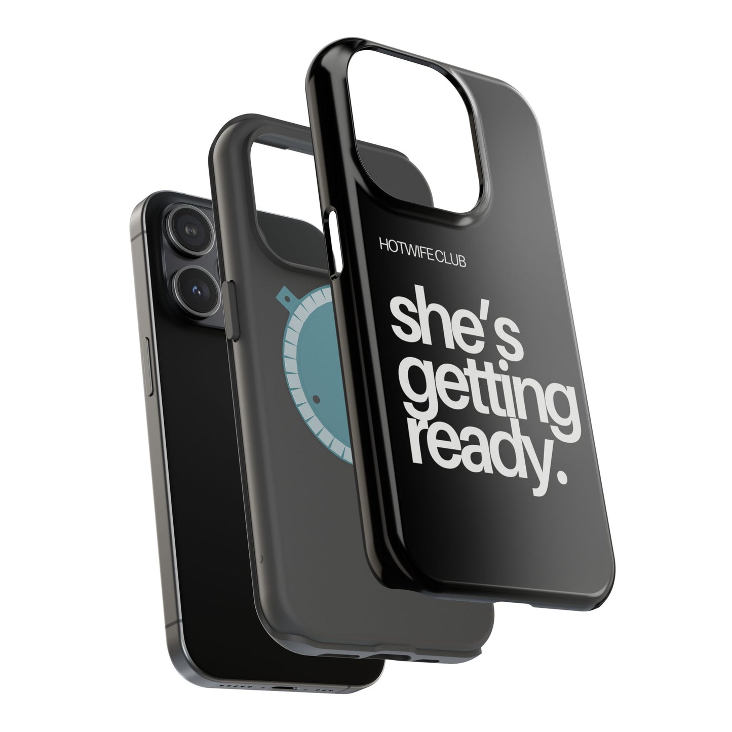 She's Getting Ready - Magnetic Phone Case