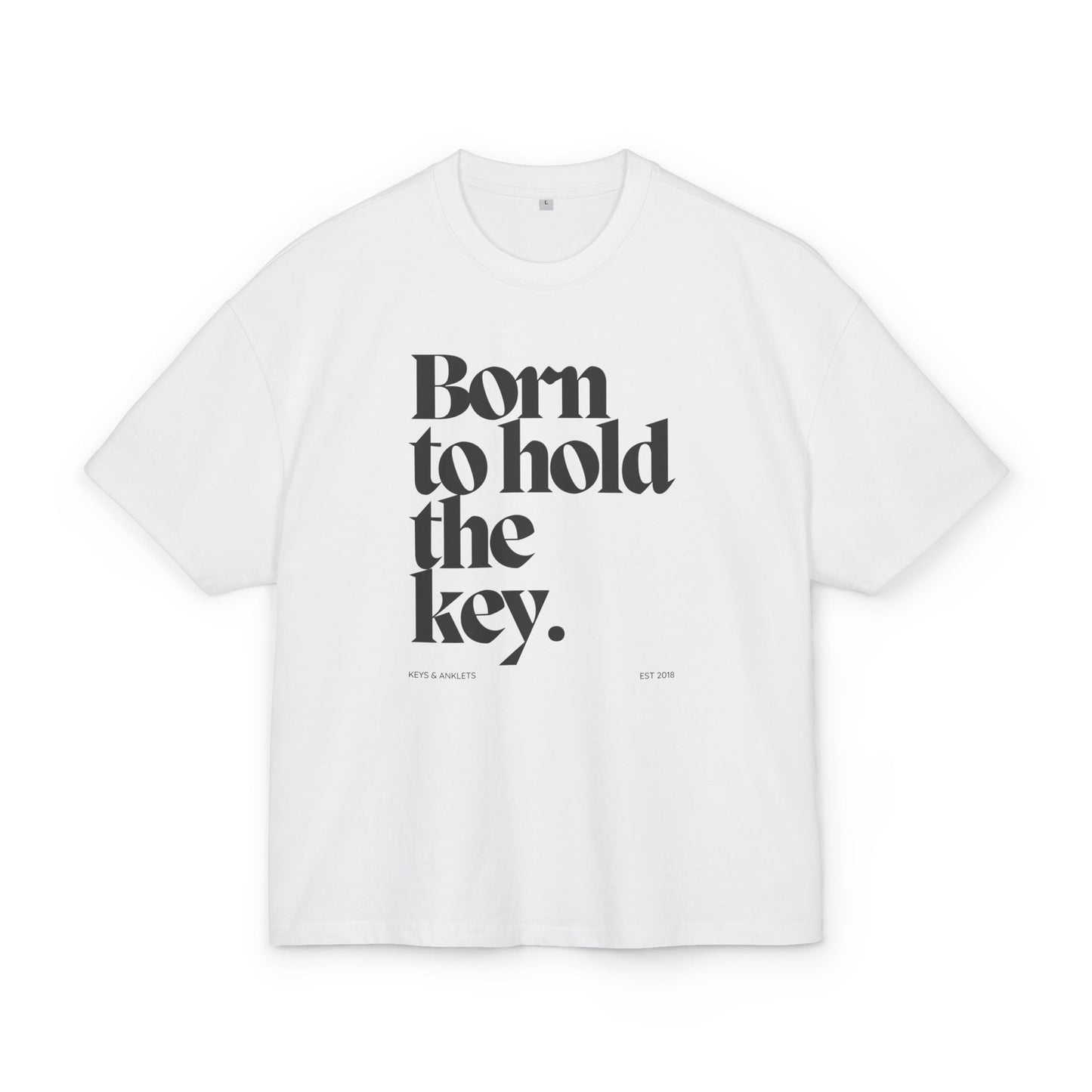 Born to Hold the Key - Women's Boxy Crop Tee