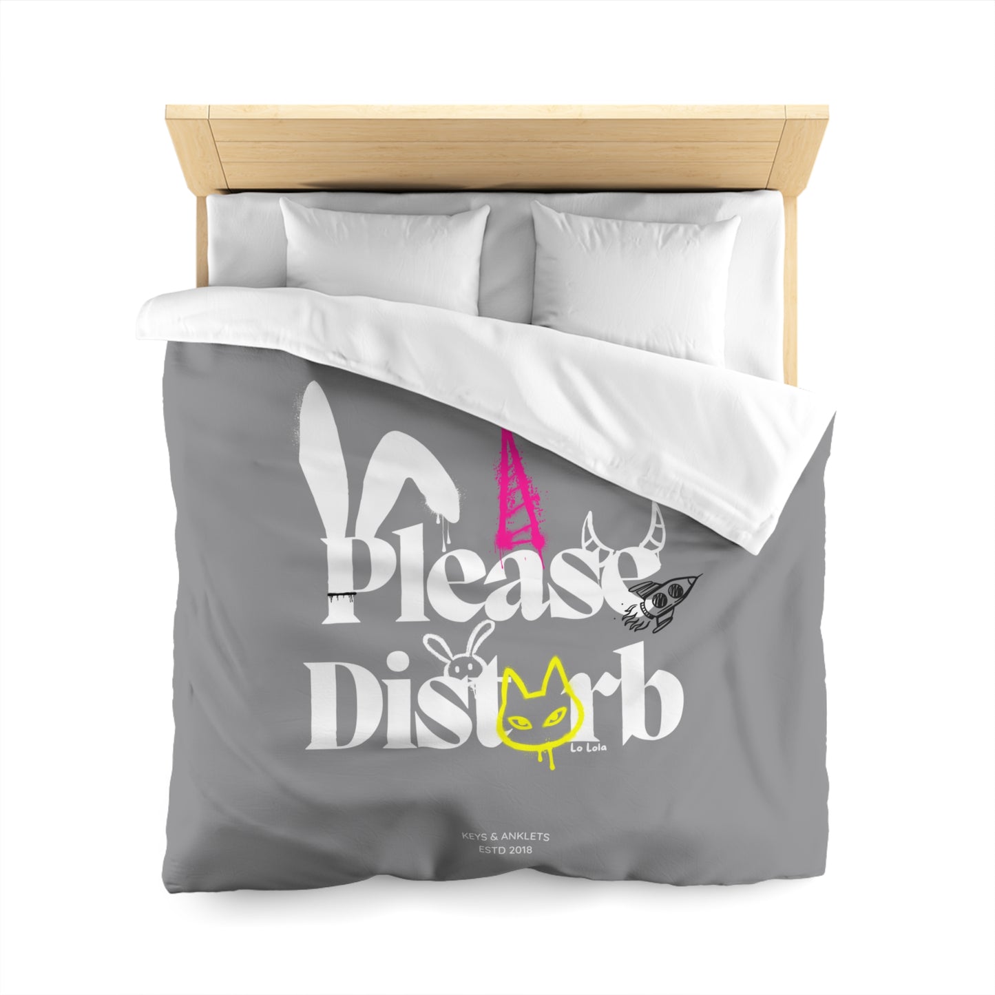 'Please Disturb' - Travel Ready Duvet Cover