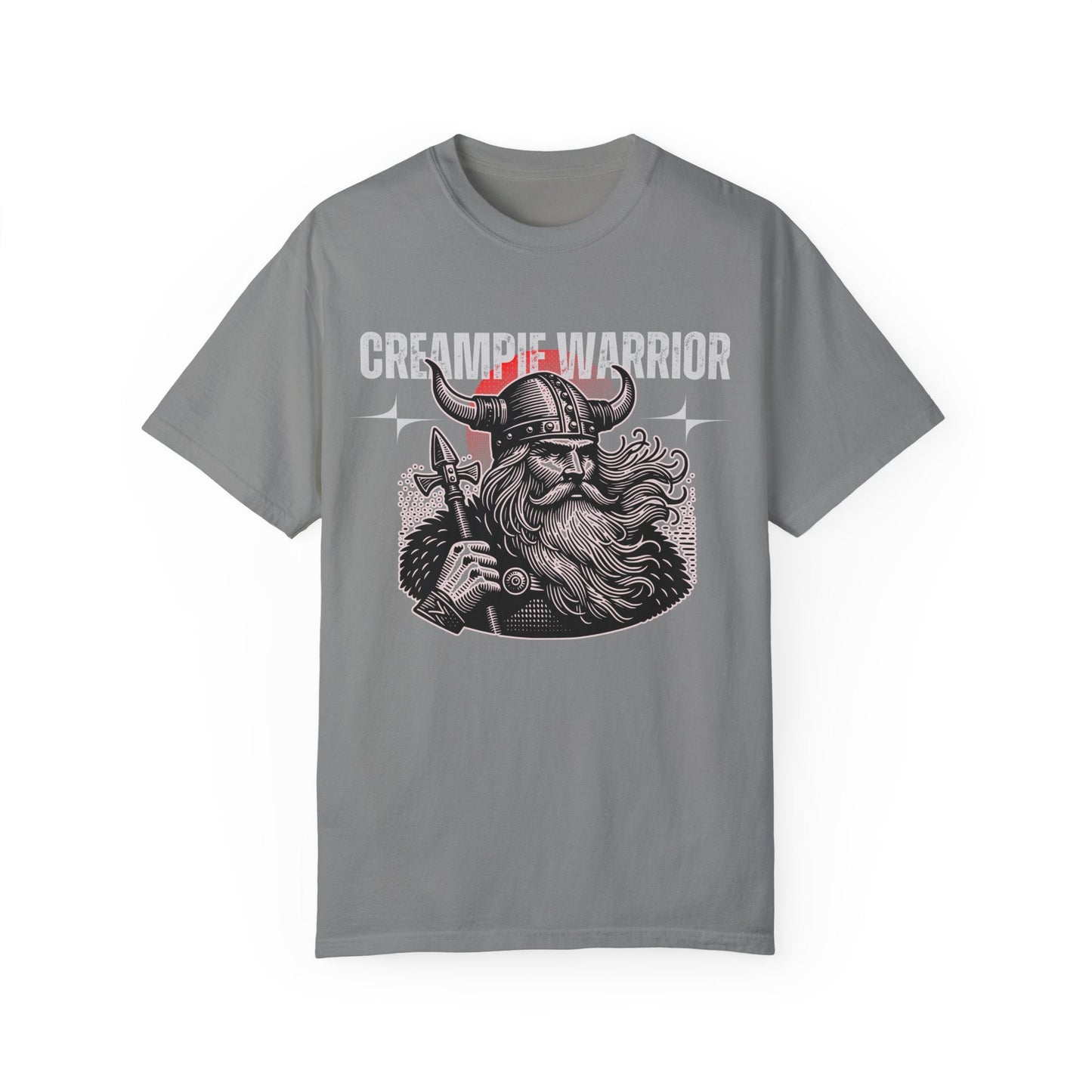 Creampie Viking Warrior - Men's Garment-Dyed Tee