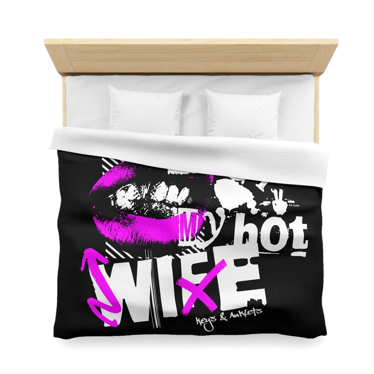 Enjoy My Wife- Travel Ready Duvet Cover