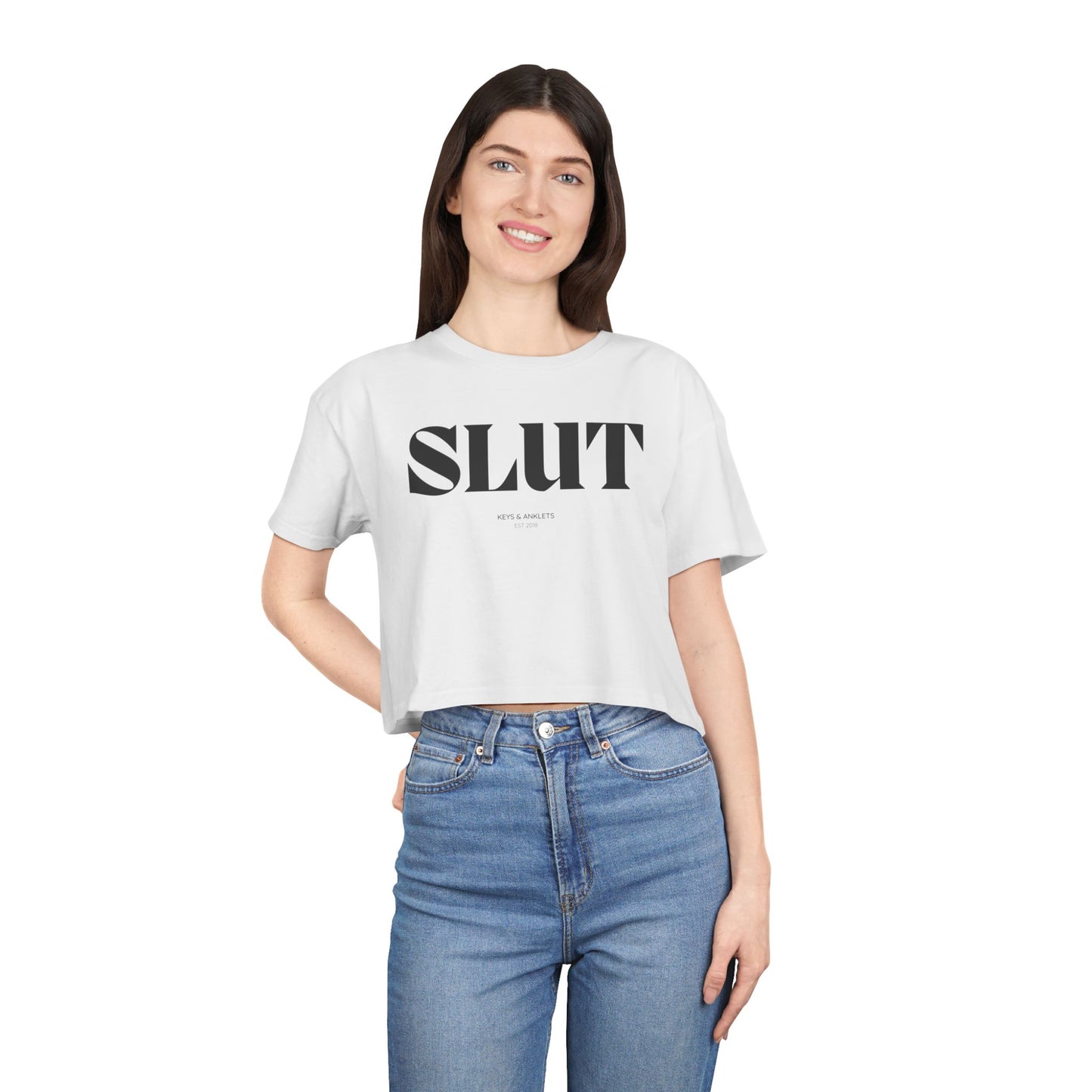 The Slut - Women's Crop Tee