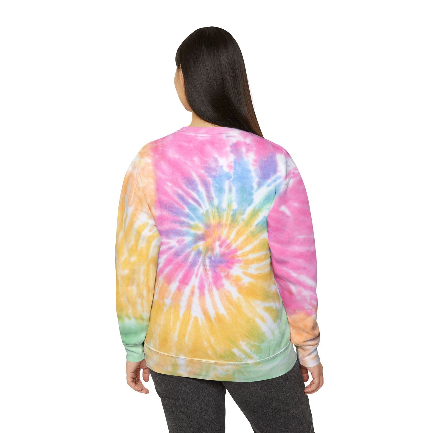 Naught Bunny - Unisex Tie-Dye Sweatshirt