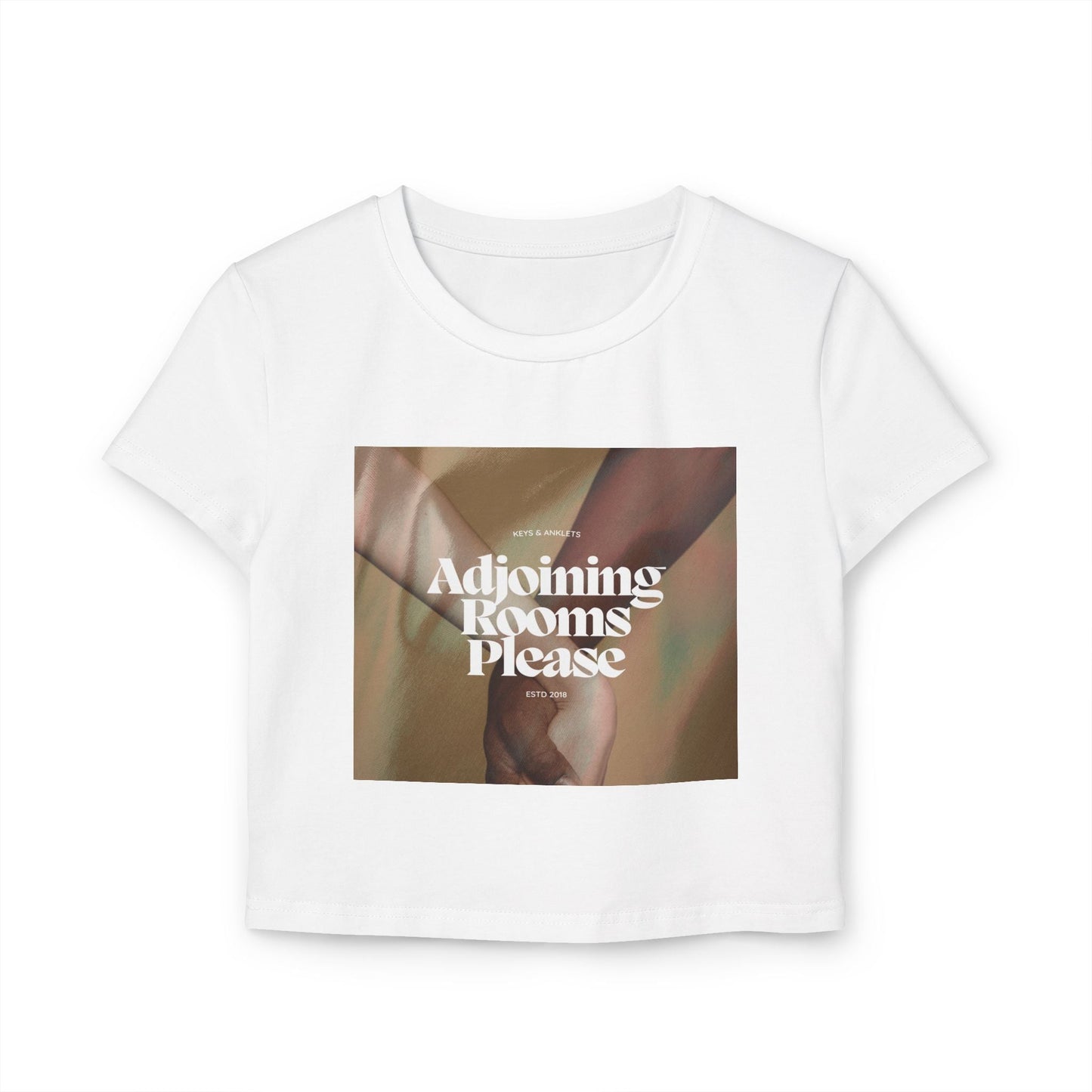 Adjoining Rooms Please - Women's Organic Baby Tee