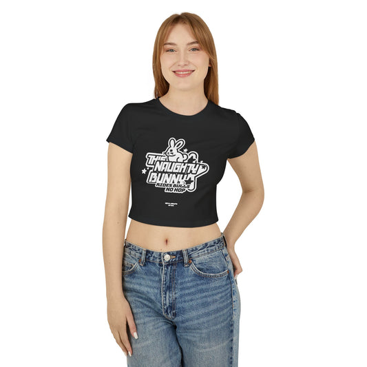 Naughty Bunny - Women's Organic Cotton Baby Tee