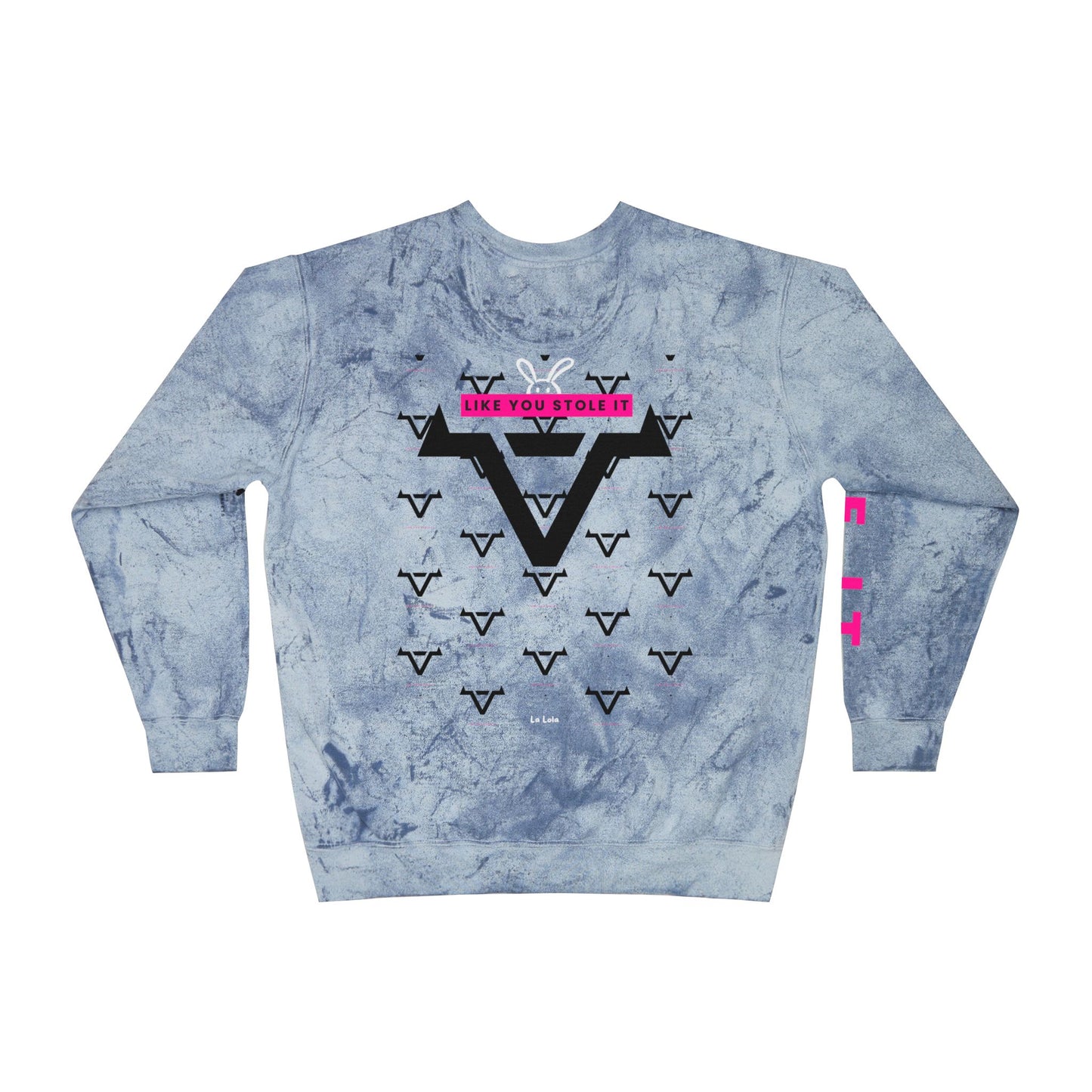 The Lifestyle Bandit - Limited Edition - Color Blast Crewneck Sweatshirt