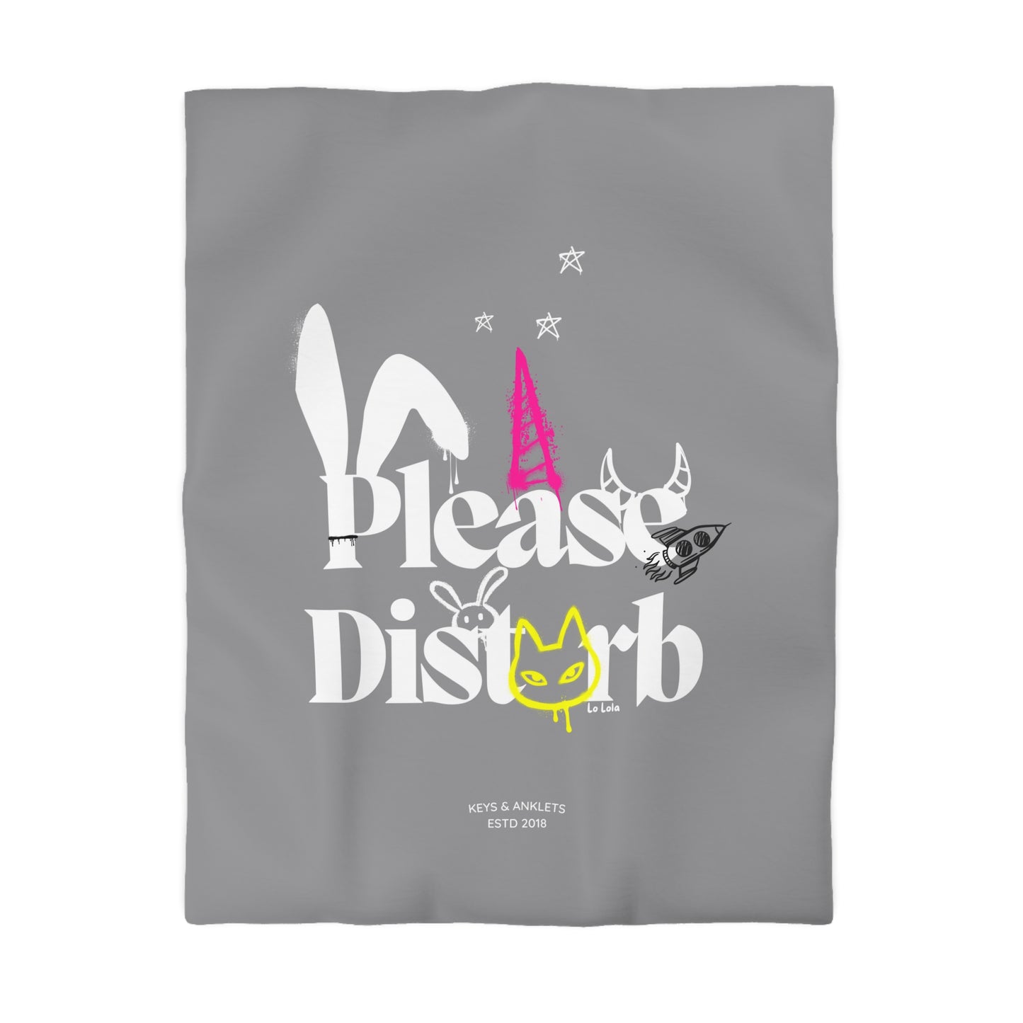 'Please Disturb' - Travel Ready Duvet Cover