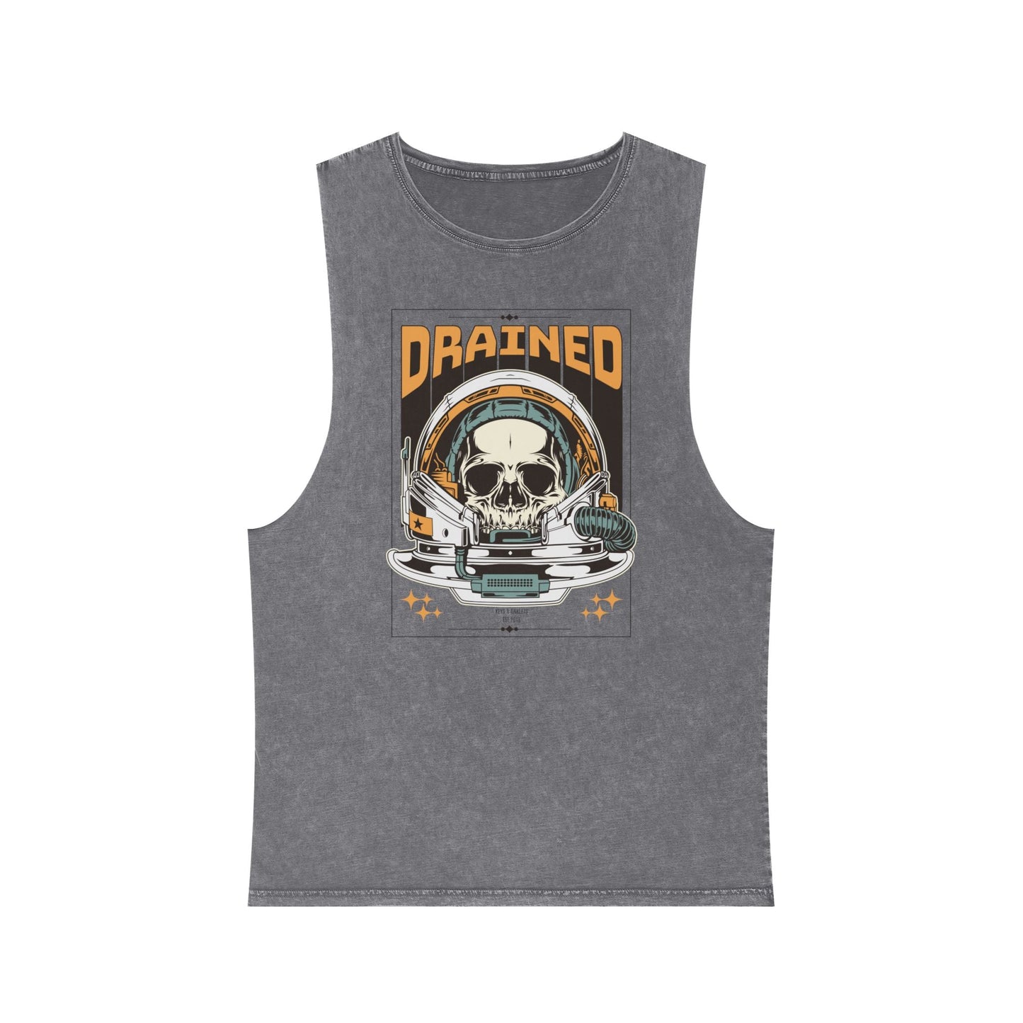 Drained - Unisex Vintage Stonewash Tank Top