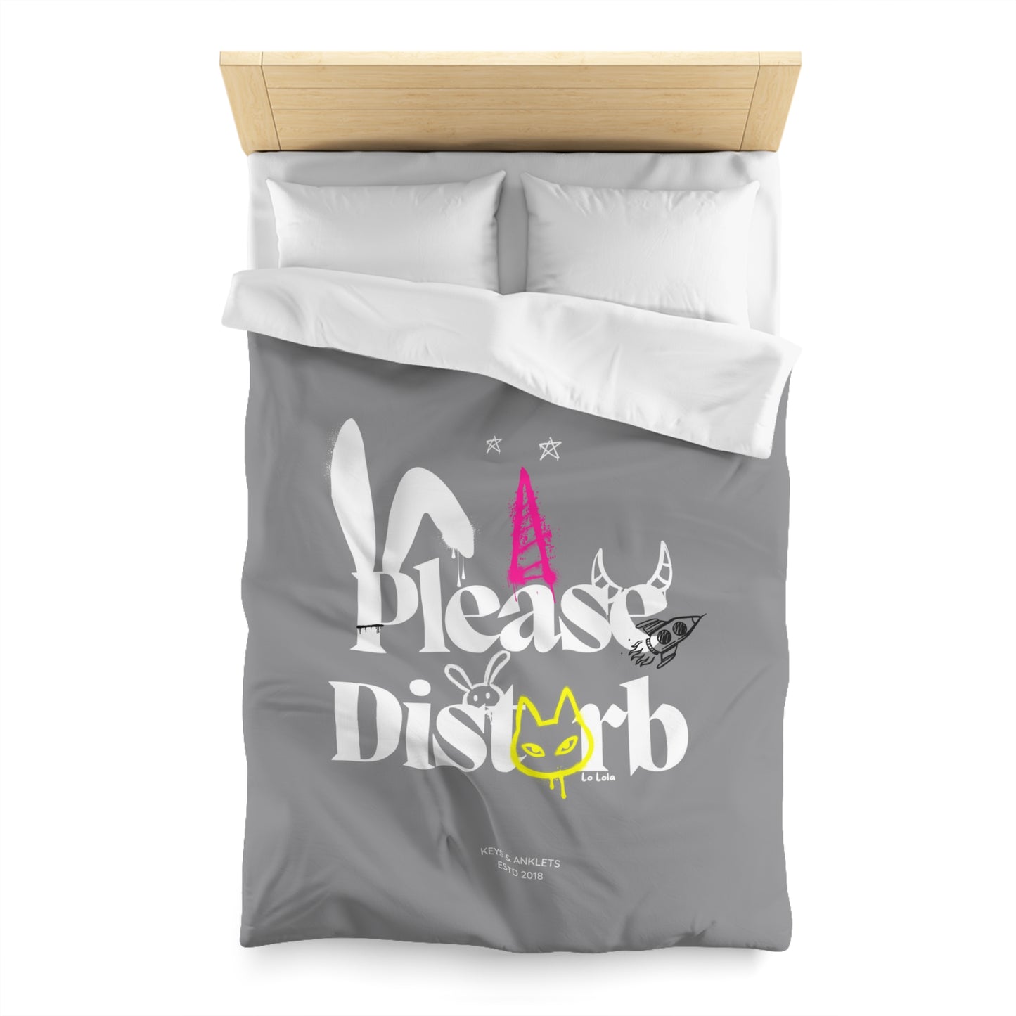 'Please Disturb' - Travel Ready Duvet Cover