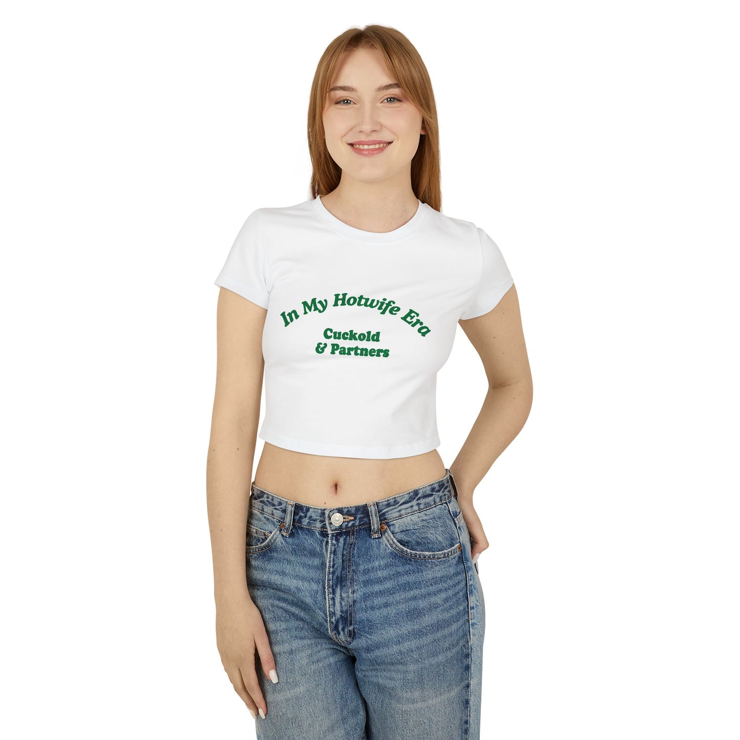 The Hotwife Era - Organic Crop Tee